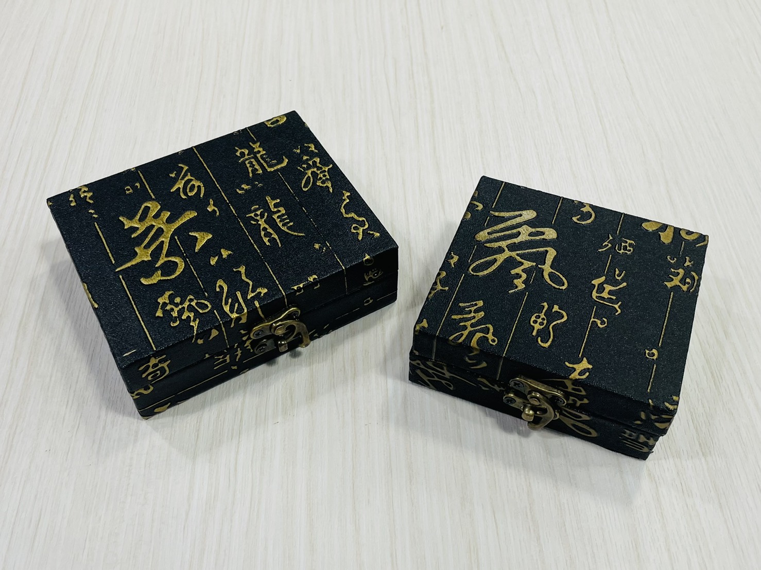 《對章皮盒》1號 2號 對章錦盒