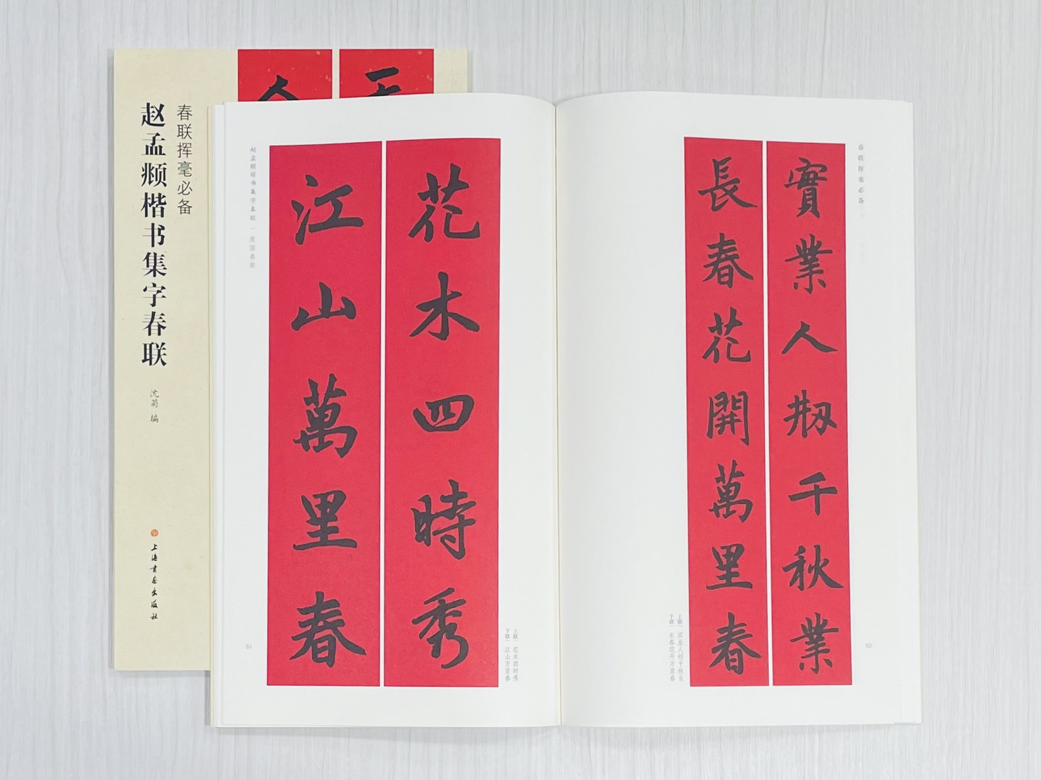 《趙孟頫楷書集字春聯》 春聯揮毫必備 上海書畫出版社