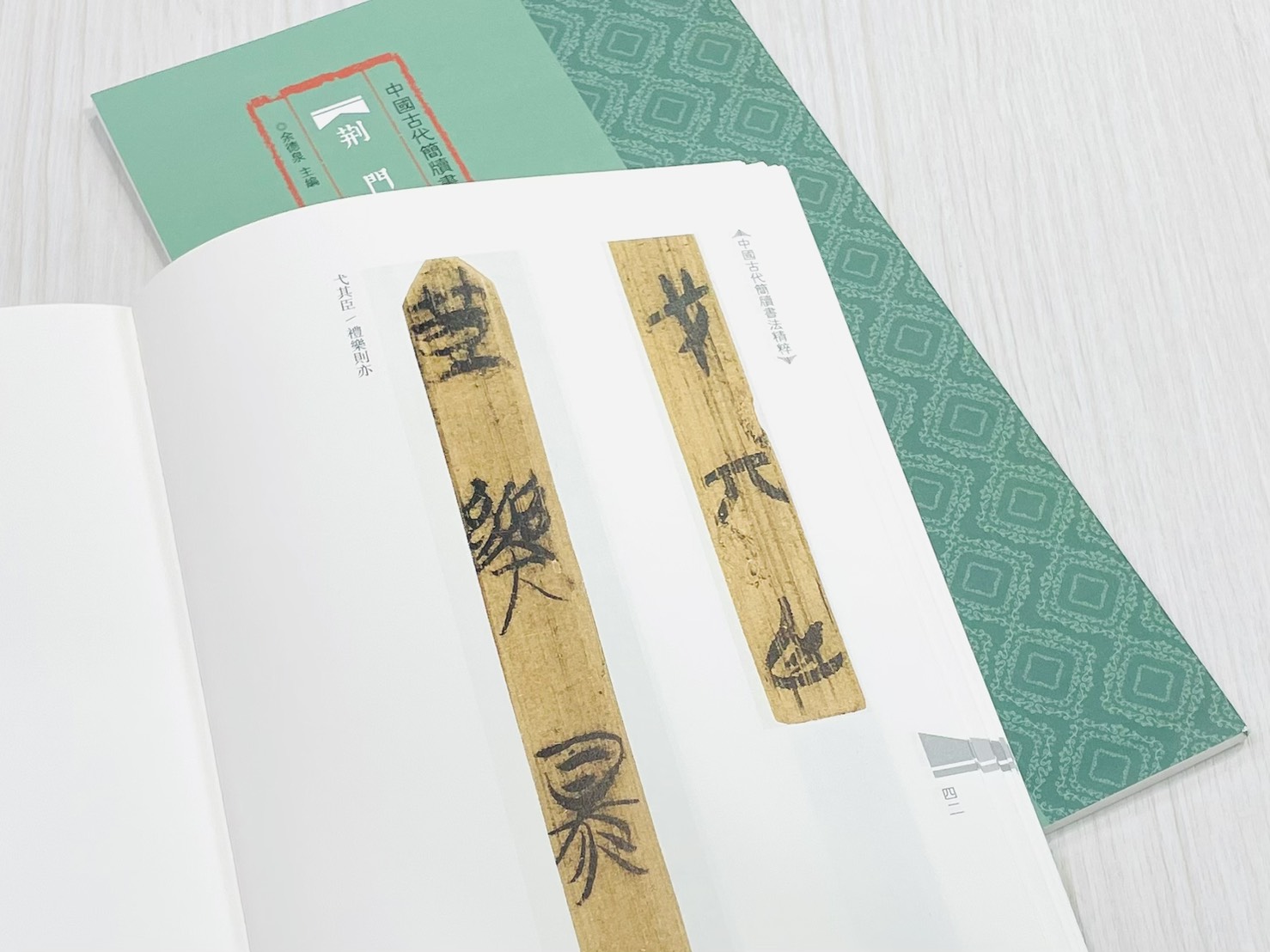 《荊門郭店楚簡》 中國古代簡牘書法精粹 余德泉 主編 梁德水 編 河南美術出版社