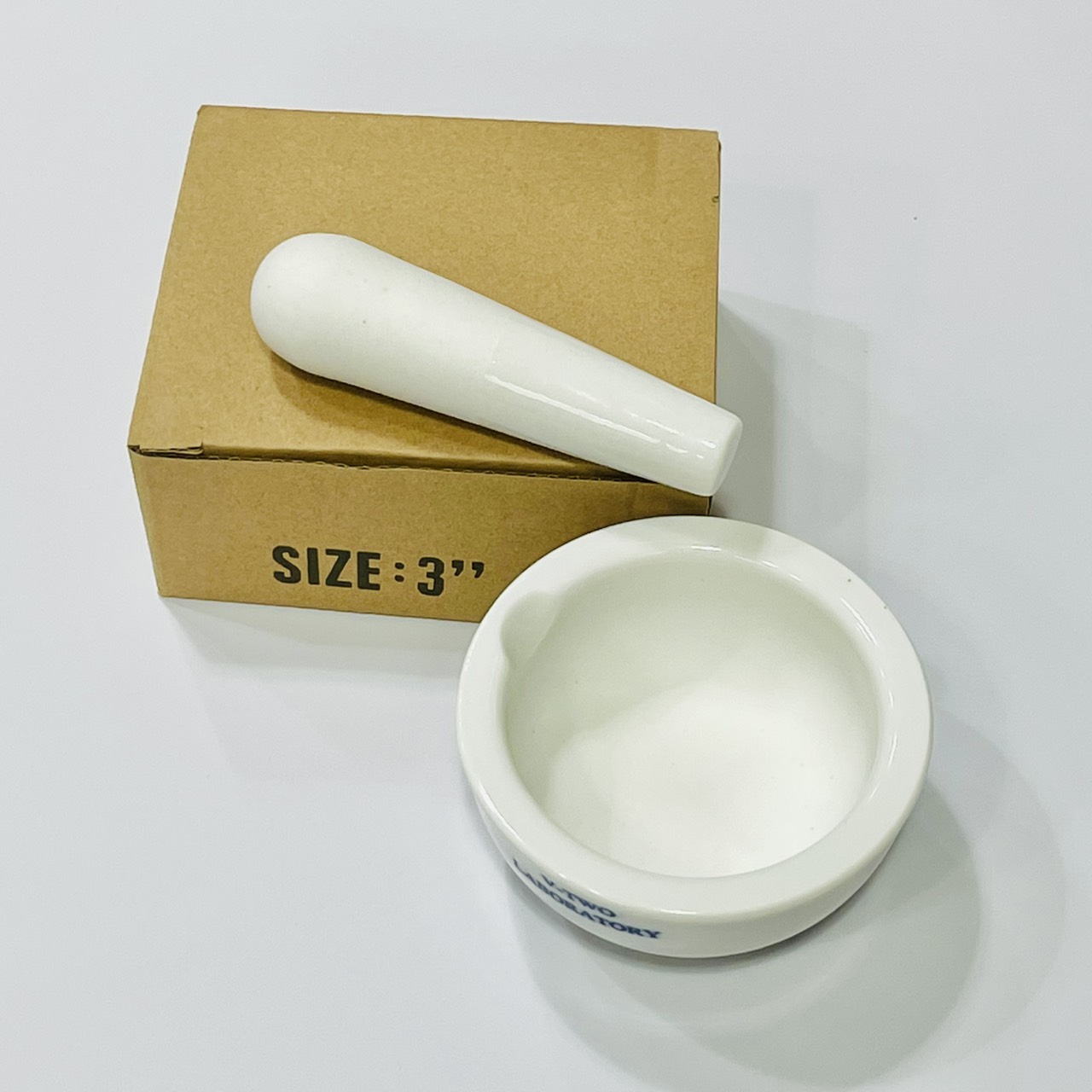 《乳缽 3寸》台灣製 直徑9cm 研缽 瓷器