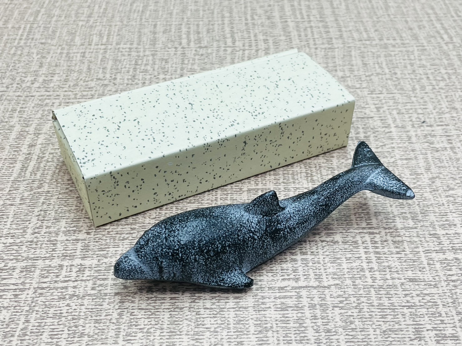 《鐵文鎮-紙鎮》 造型文鎮 海豚 河豚 烏龜 樹葉 鑄鐵文鎮