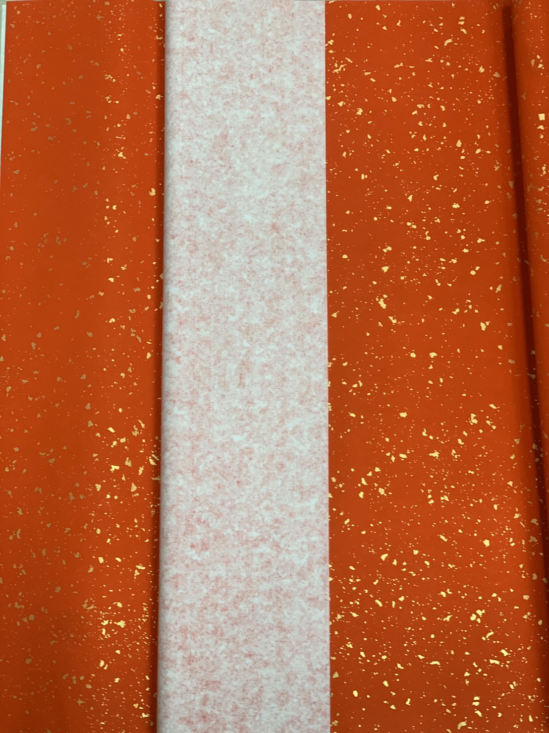 《灑金萬年紅手工宣》全開 70*135cm 安徽製