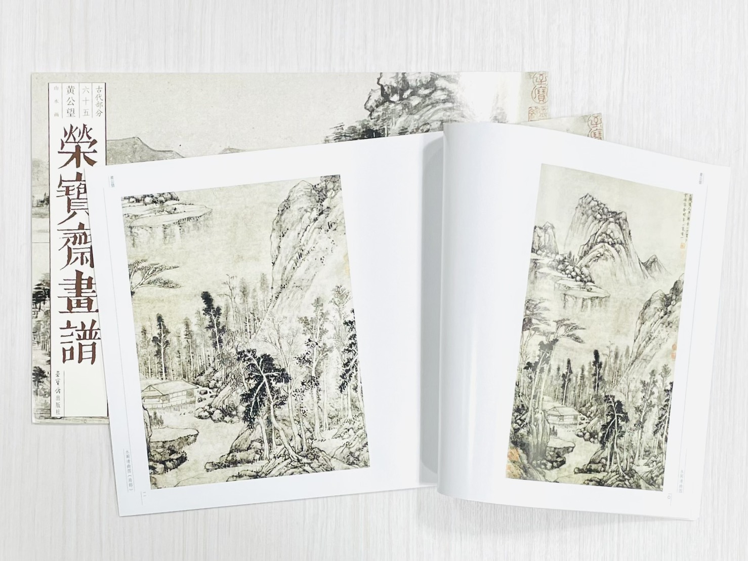 《榮寶齋畫譜.古代部分.65.黃公望山水畫》 黃公望（元） 繪 榮寶齋出版社 
