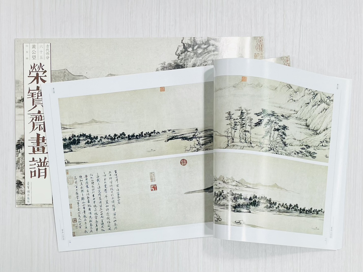 《榮寶齋畫譜.古代部分.65.黃公望山水畫》 黃公望（元） 繪 榮寶齋出版社 