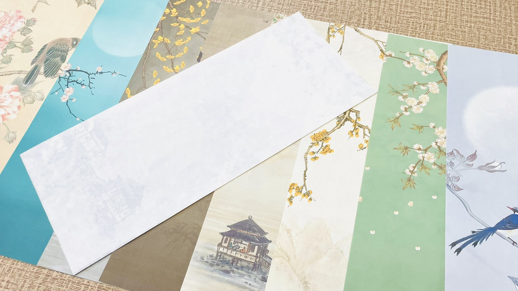《蠟染尋芳一筆箋》 空白款 / 書法小品 