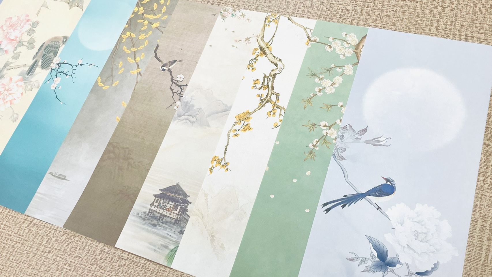 《蠟染尋芳一筆箋》 空白款 / 書法小品 