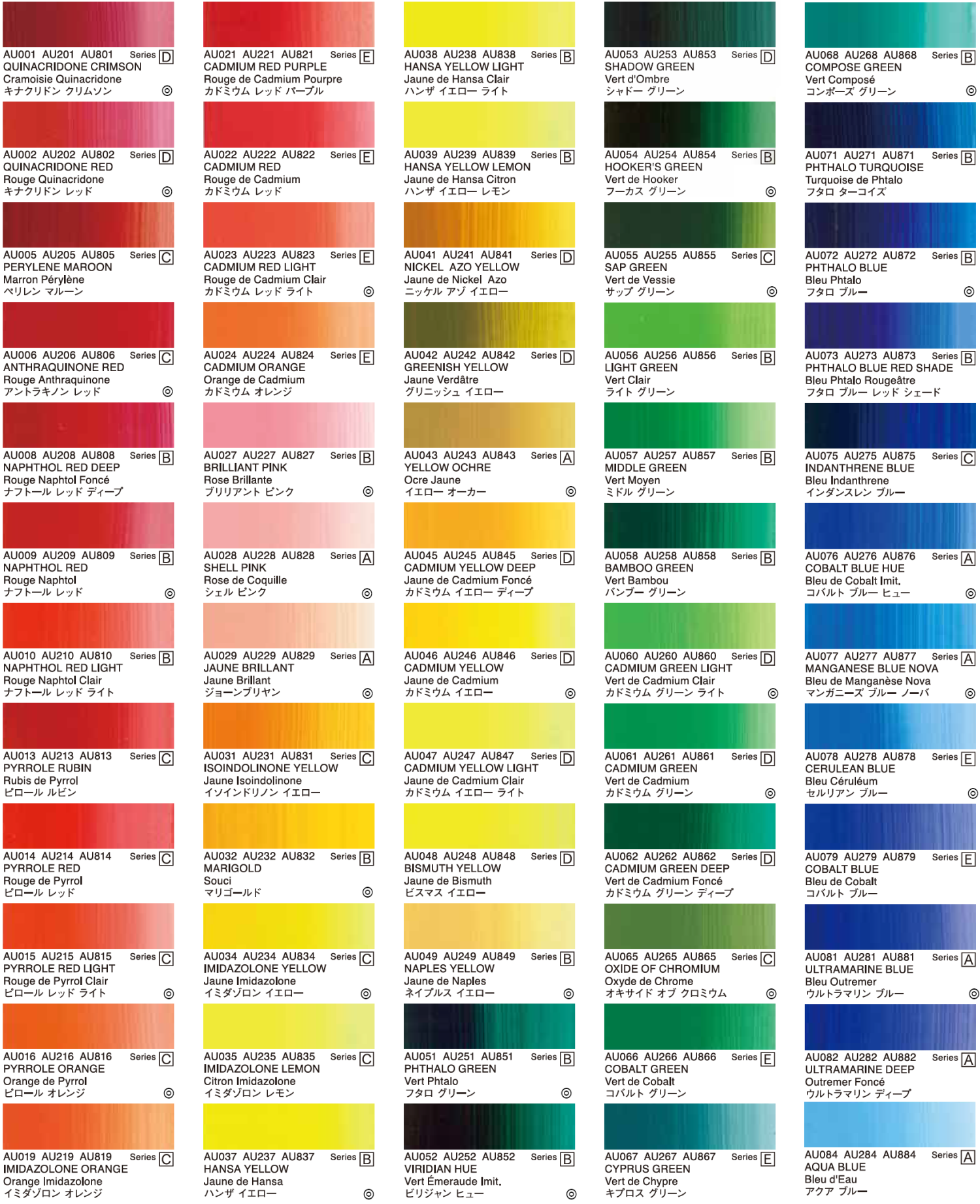 《好賓 HAU 重質壓克力顏料12ml 12色盒裝》ACRYLIC holbein