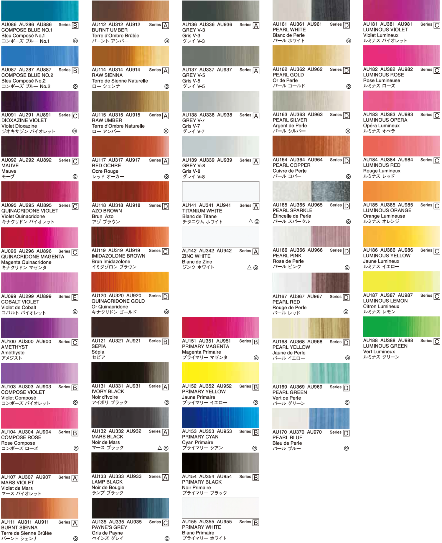 《好賓 HAU 重質壓克力顏料12ml 12色盒裝》ACRYLIC holbein