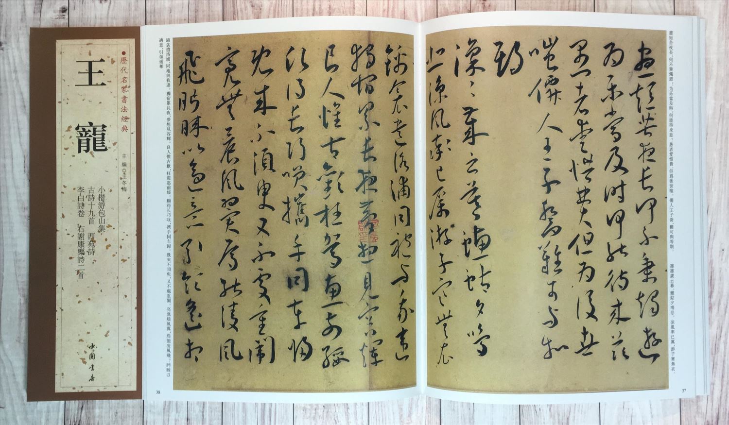   《王寵》 歷代名家書法經典 / 中國書局   