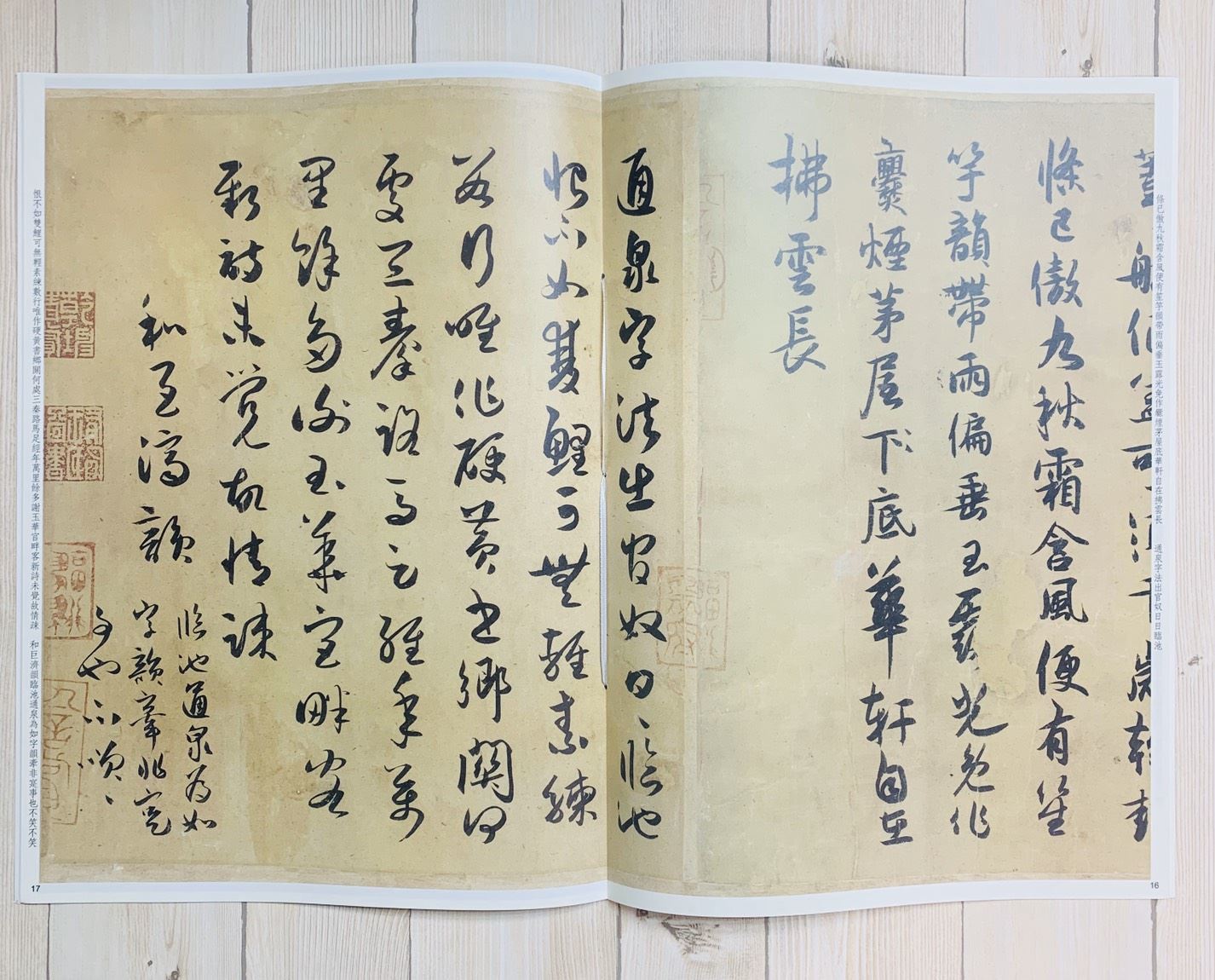 《薛紹彭墨蹟選》 孫寶文 彩色放大 中國著名碑帖  上海辭書出版社