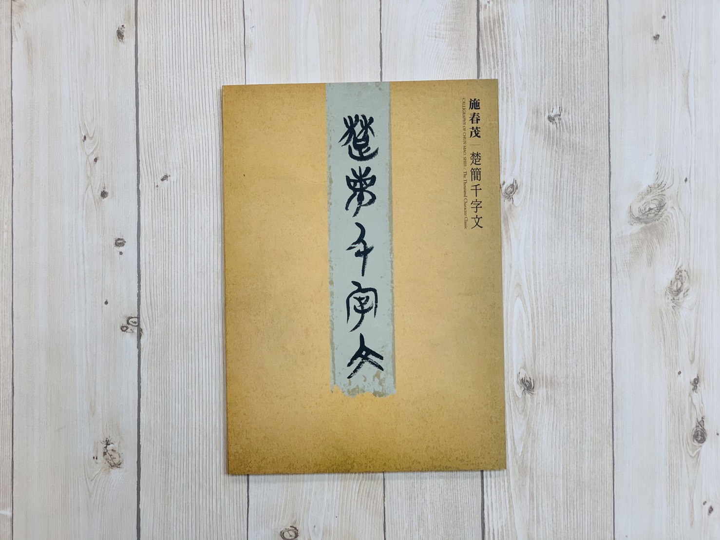 《施春茂 楚簡千字文》 楚簡 千字文 楓書坊文化出版社