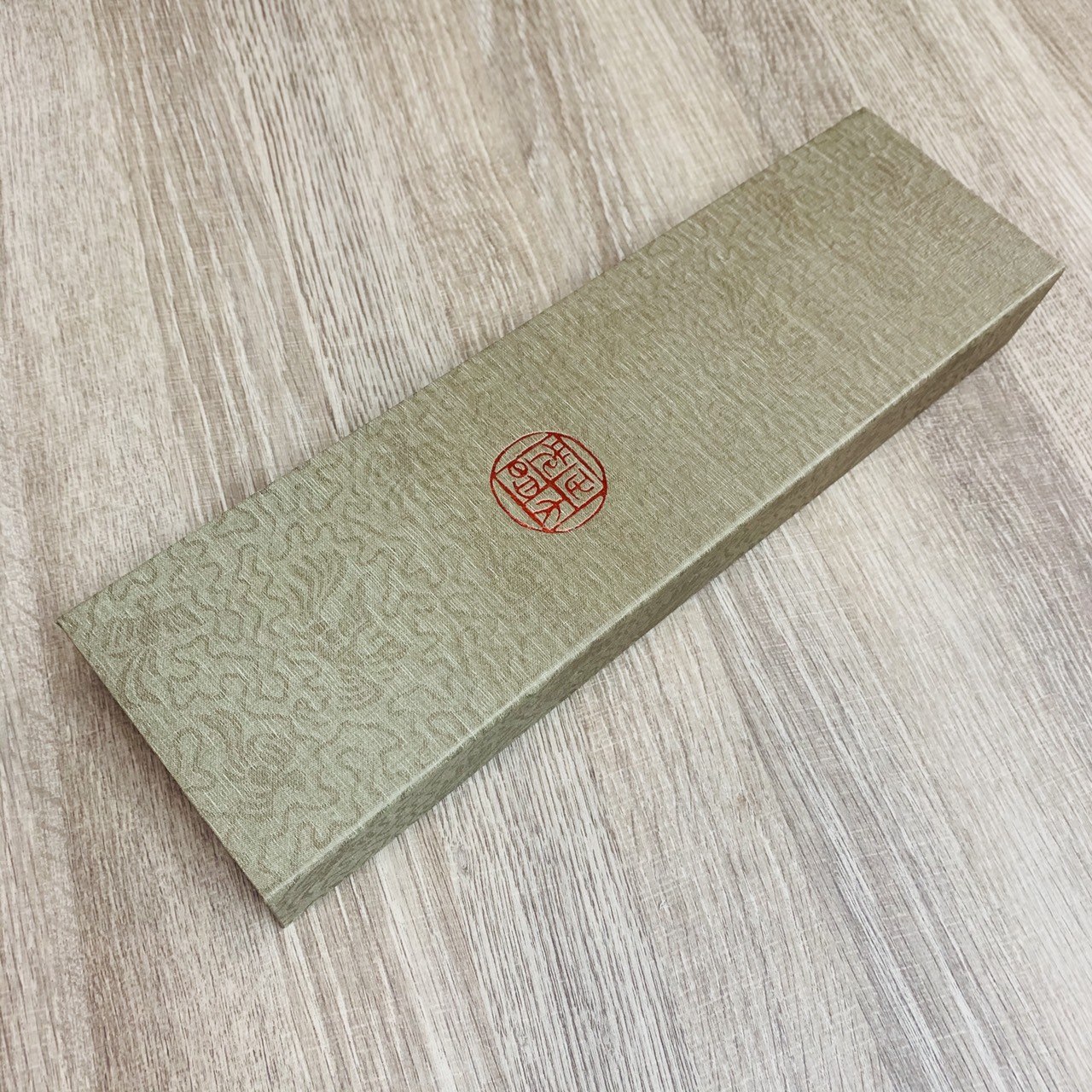 《正大光明精緻紙筆盒  兩支裝》 送禮 毛筆盒 紙盒 毛筆錦盒