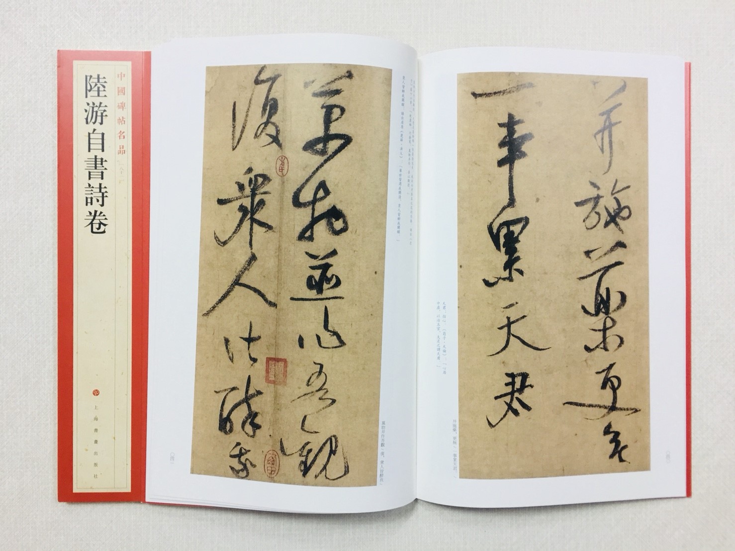 《陸游自書詩卷》 81 中國碑帖名品 上海書畫出版社