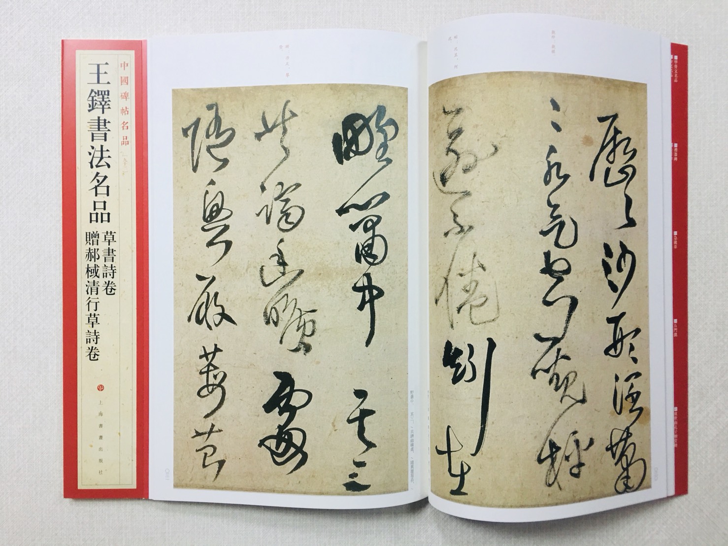 《王鐸書法名品》 93 中國碑帖名品 上海書畫出版社
