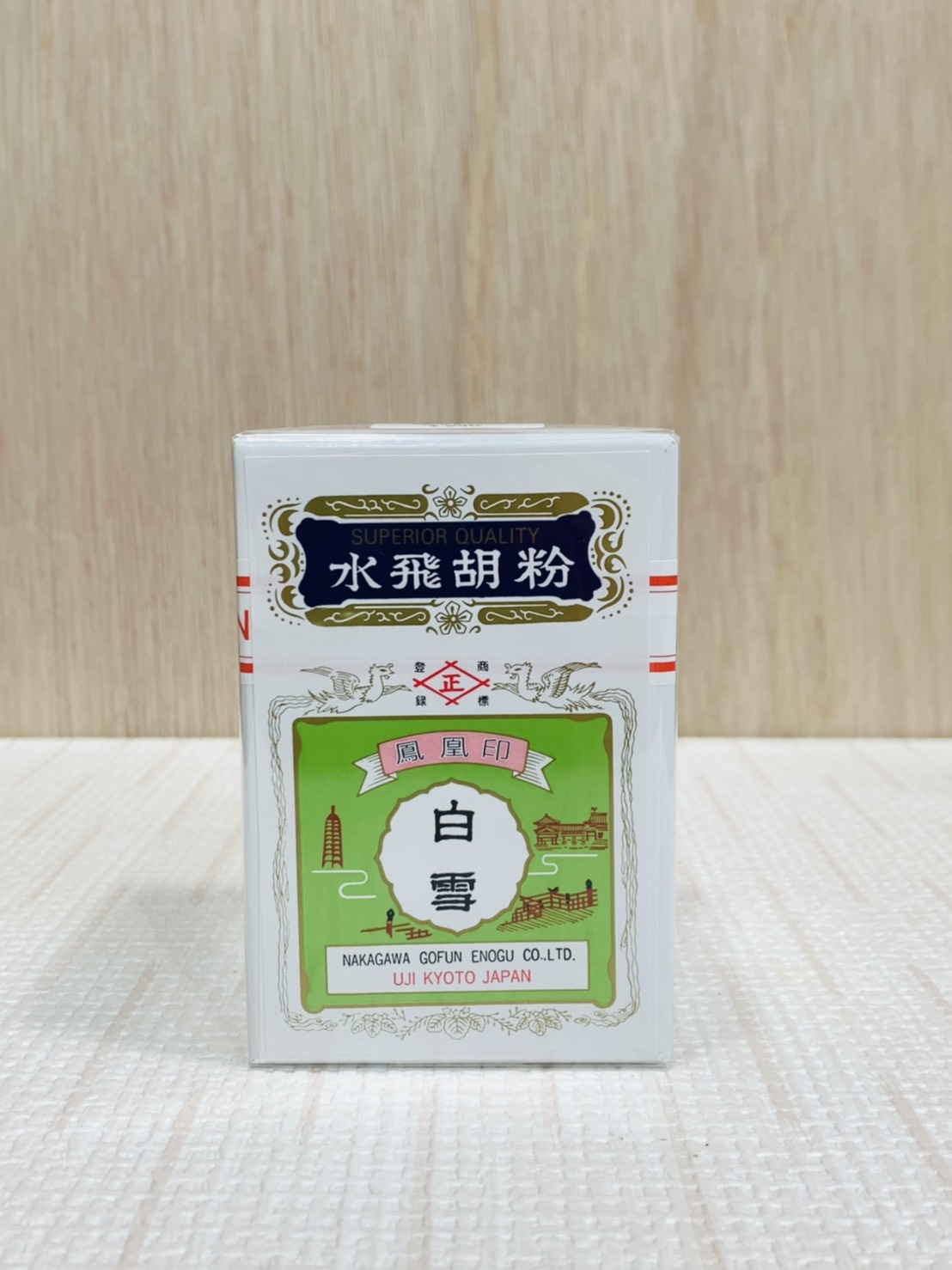 鳳凰《水飛 白雪胡粉》150g 300g 500g 日本鳳凰顏料 膠彩 重彩 白雪胡粉 水飛