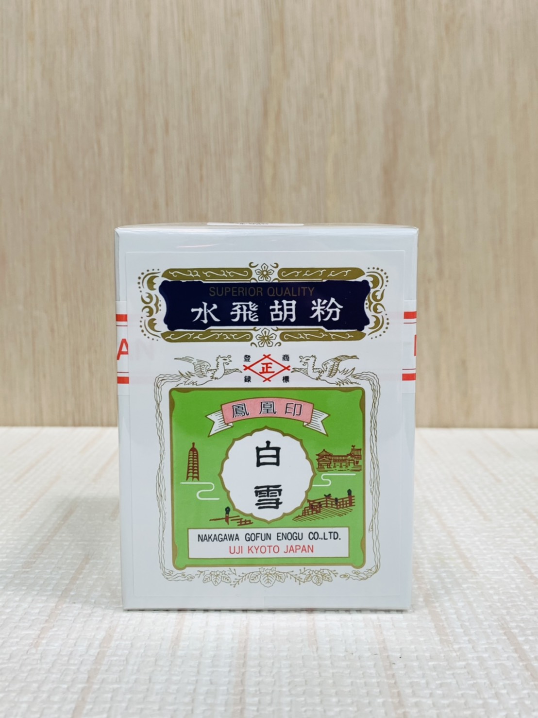 鳳凰《水飛 白雪胡粉》150g 300g 500g 日本鳳凰顏料 膠彩 重彩 白雪胡粉 水飛