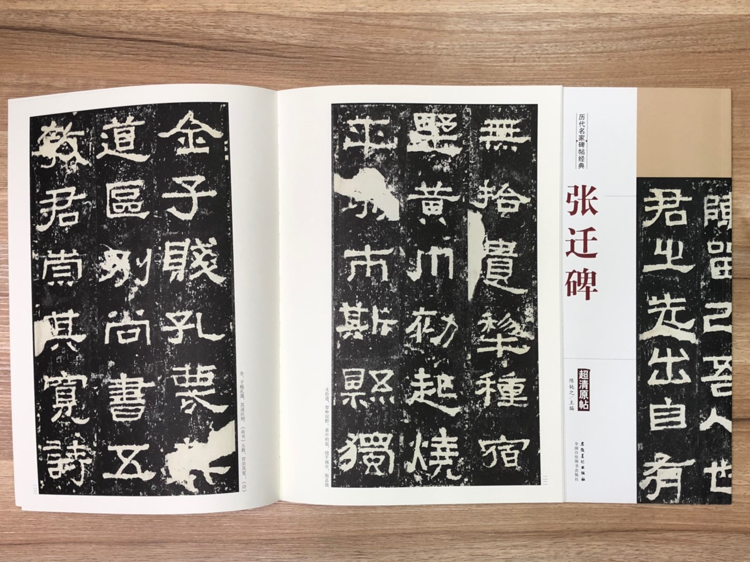 《張遷碑》歷代名家碑帖經典 中國書店 安徽美術  