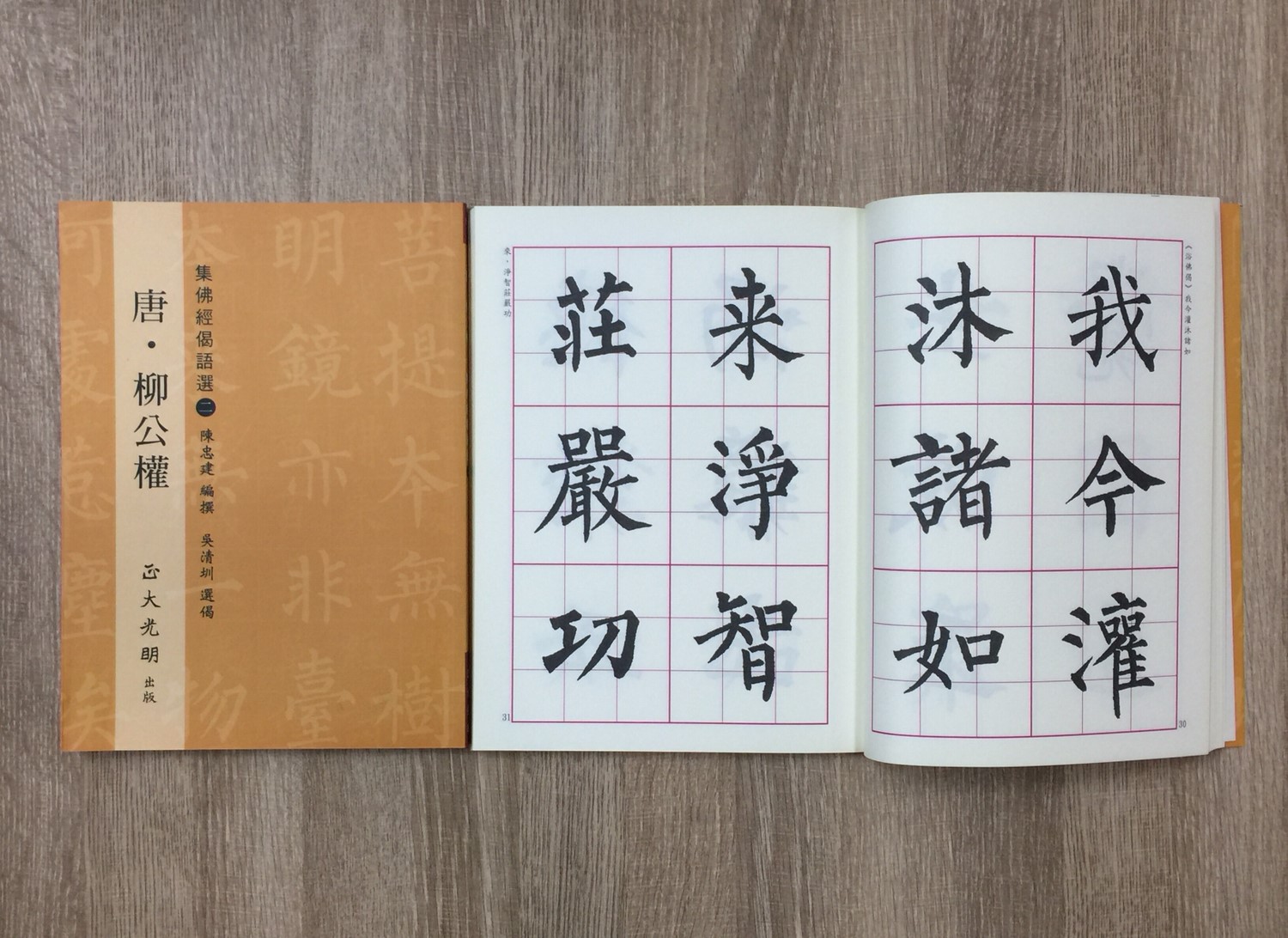 正大原寸放大6《佛說揭語 唐.柳公權(2)》陳忠建 編撰 / 吳清圳 選偈 / 正大光明出版