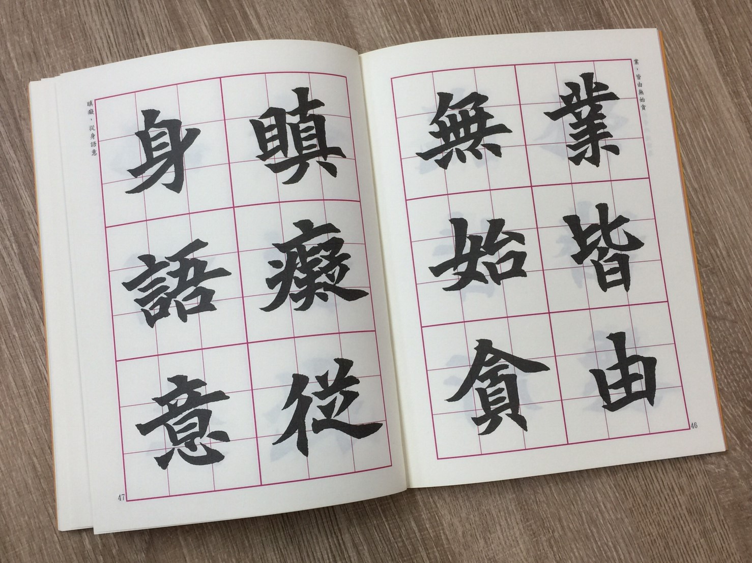 正大原寸放大10《魏碑 集佛經偈語選(3)》施伯松 書寫 / 吳清圳 選偈 / 正大光明出版