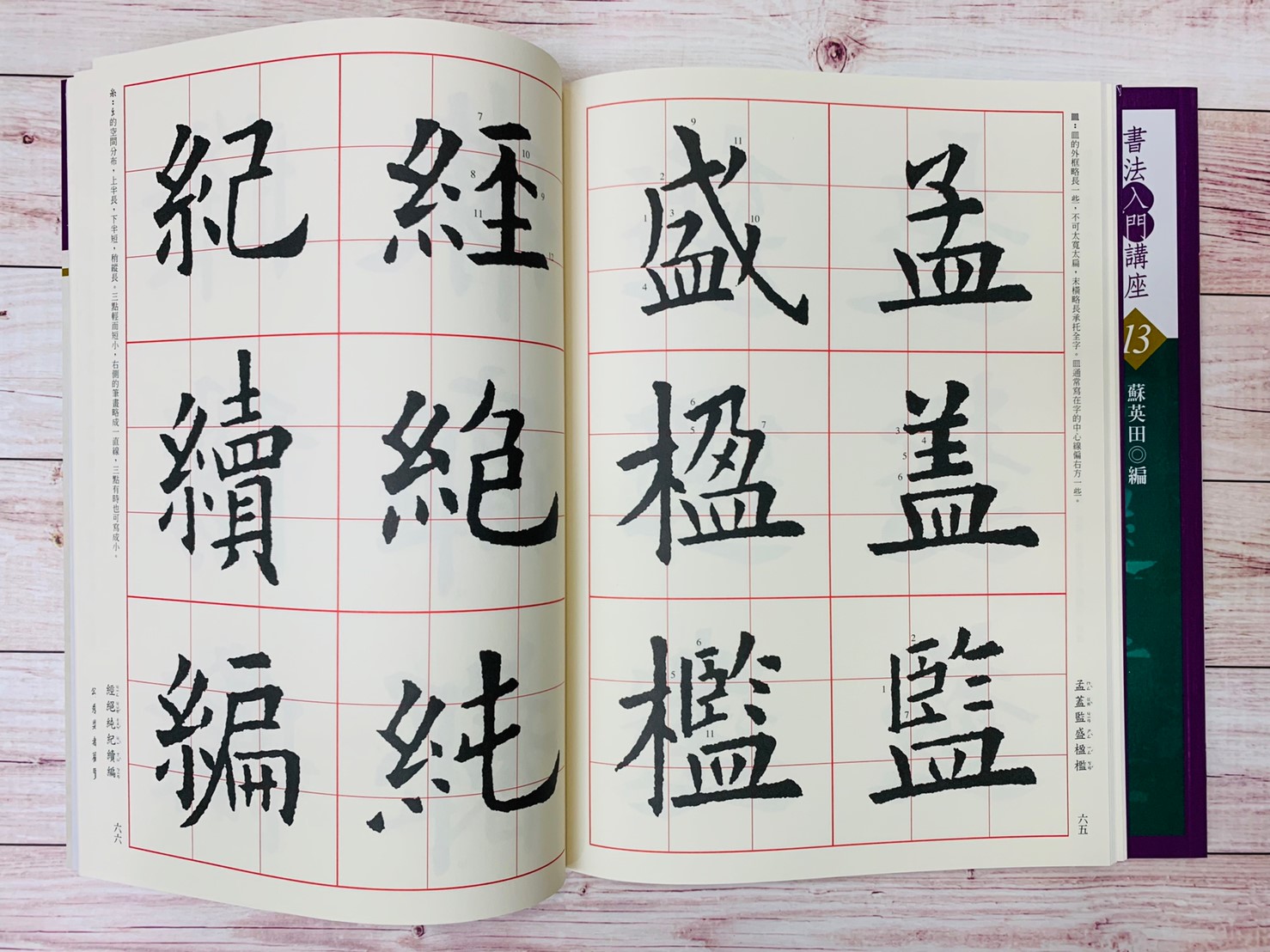 入門(13)《九成宮碑臨寫入門 (唐 歐陽詢)》 蘇英田 編 蕙風堂出版  