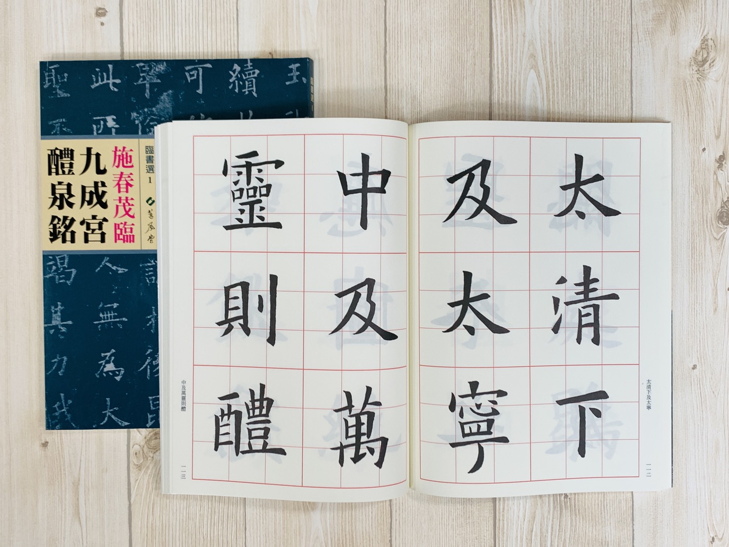 《臨書選1 施春茂臨九成宮醴泉銘》施春茂 蕙風堂 