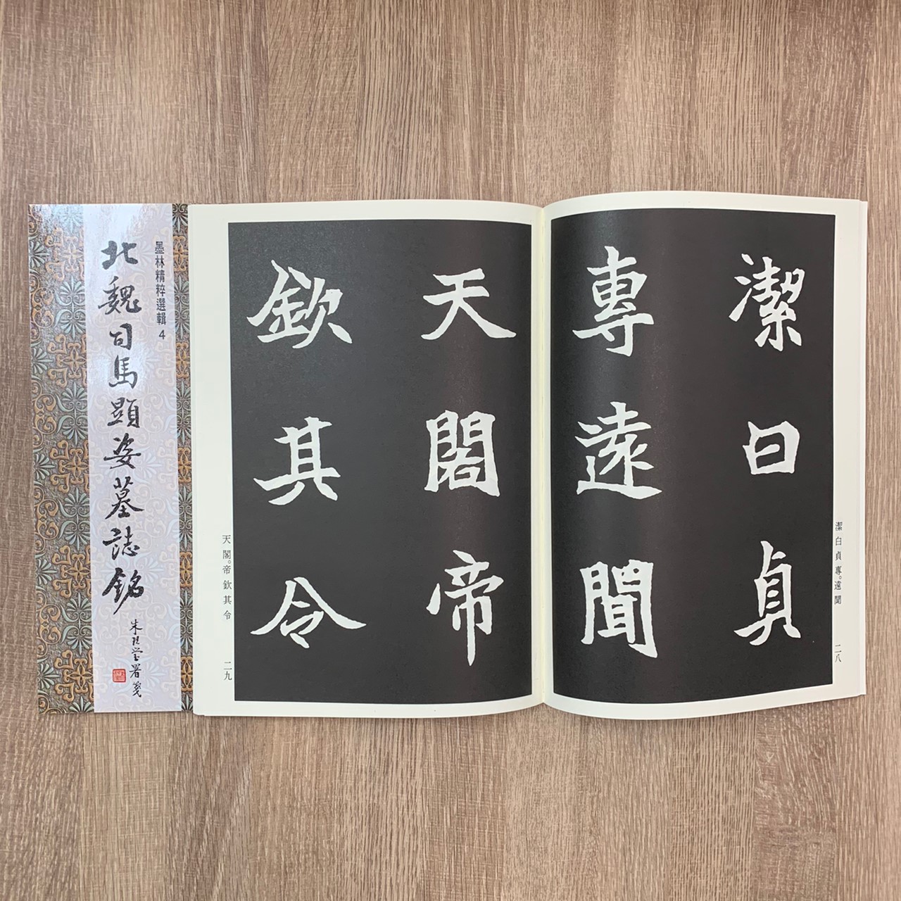 墨林(4)《北魏司馬顯姿墓誌銘》 楷書 / 大眾書局