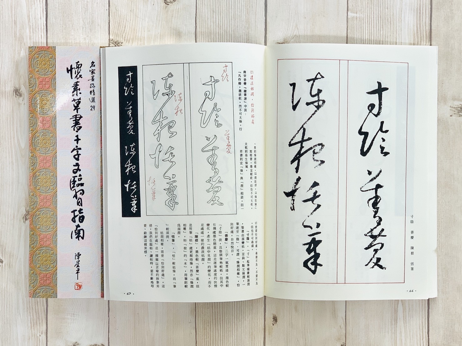 名家(29)《懷素草書千字文臨習指南》 草書 / 大眾書局