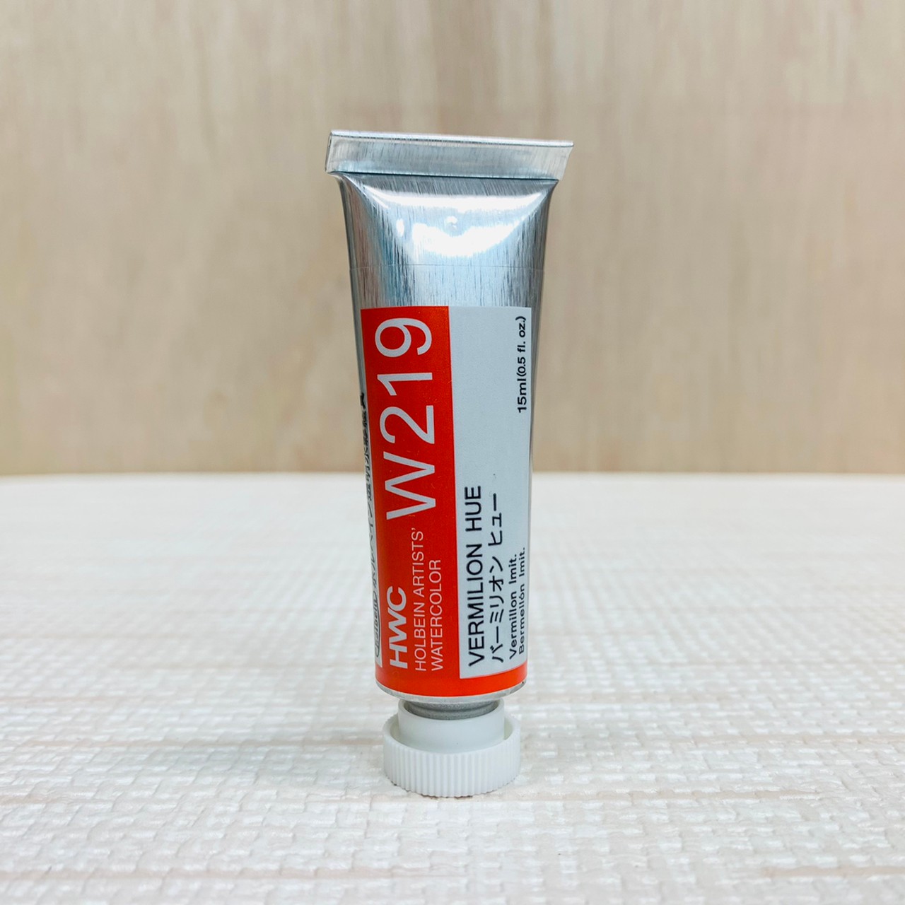 《好賓HWC專家級透明水彩繪具 W219(A級)》W219 Vermilion Hue