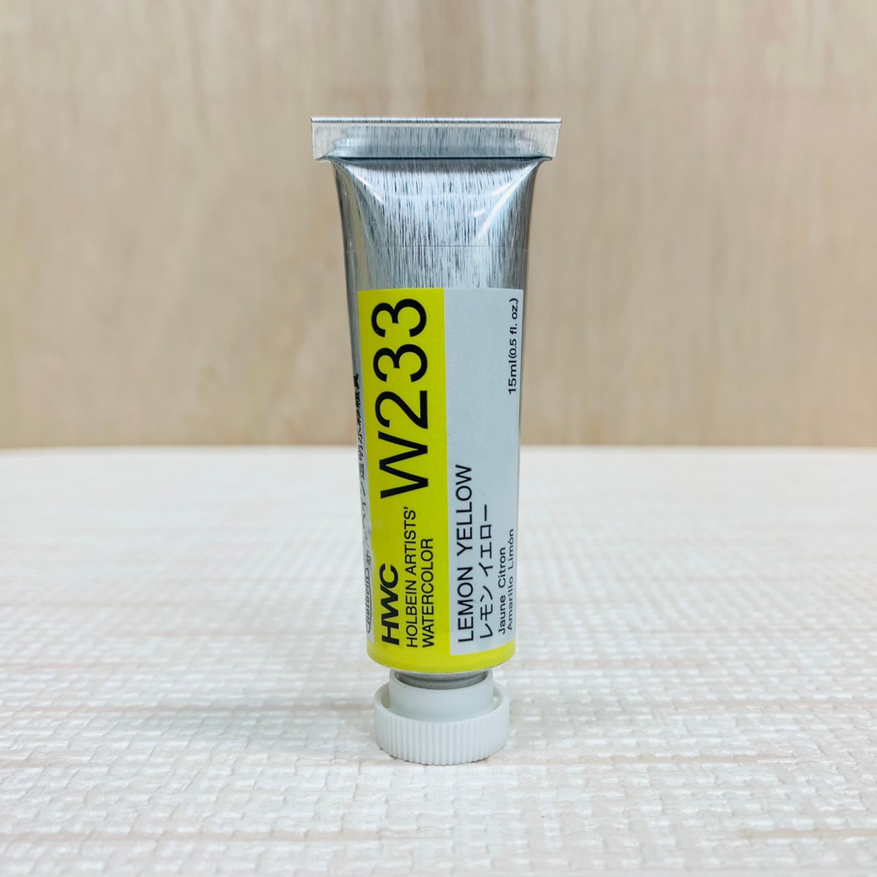 《好賓HWC專家級透明水彩繪具 W233(A級)》W233 Lemon Yellow
