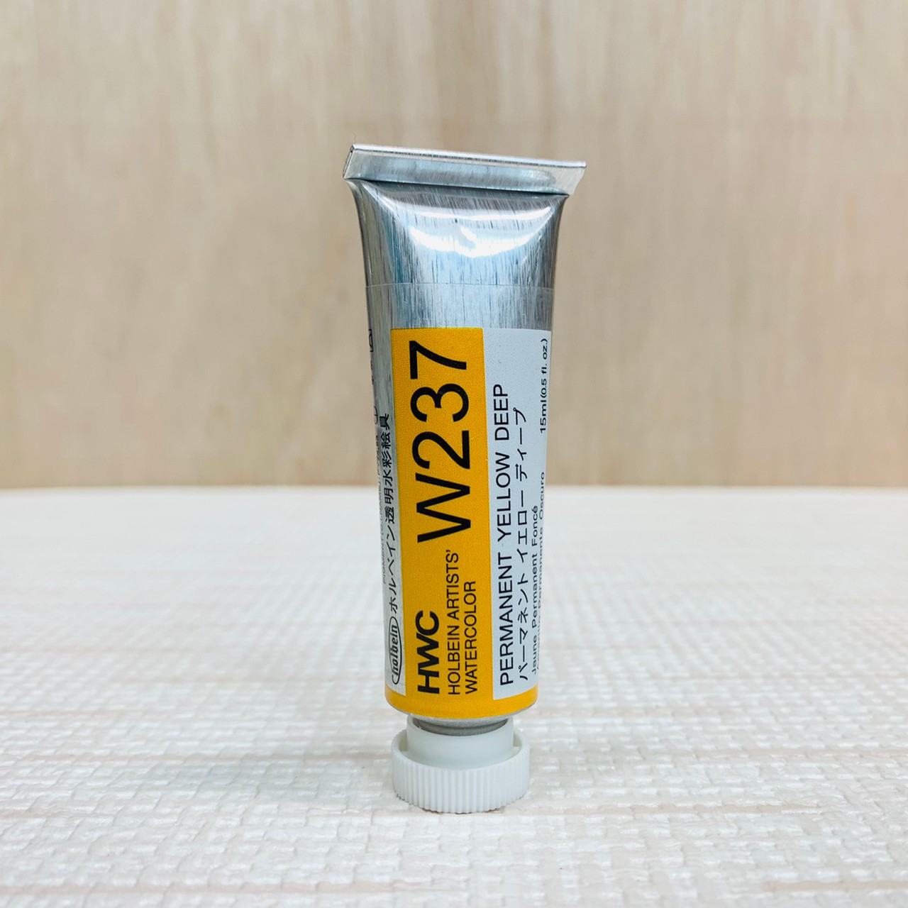 《好賓HWC專家級透明水彩繪具 W237(A級)》W237 Permanent Yellow Deep