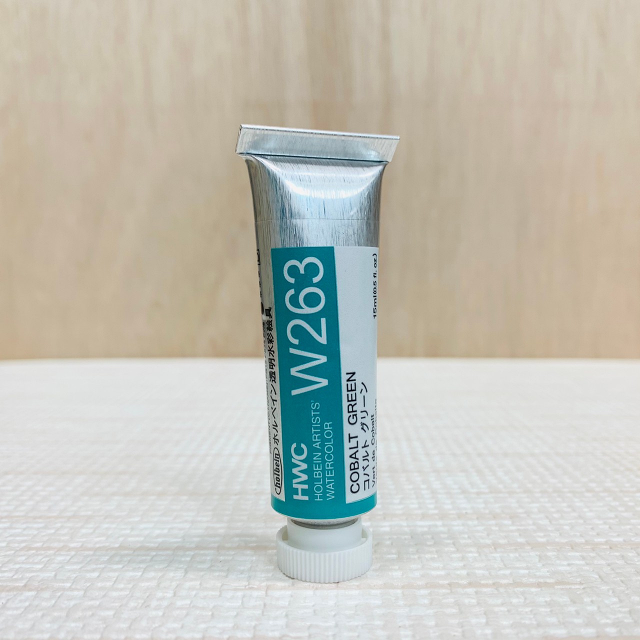 《好賓HWC專家級透明水彩繪具 W263(D級)》W263 Cobalt Green