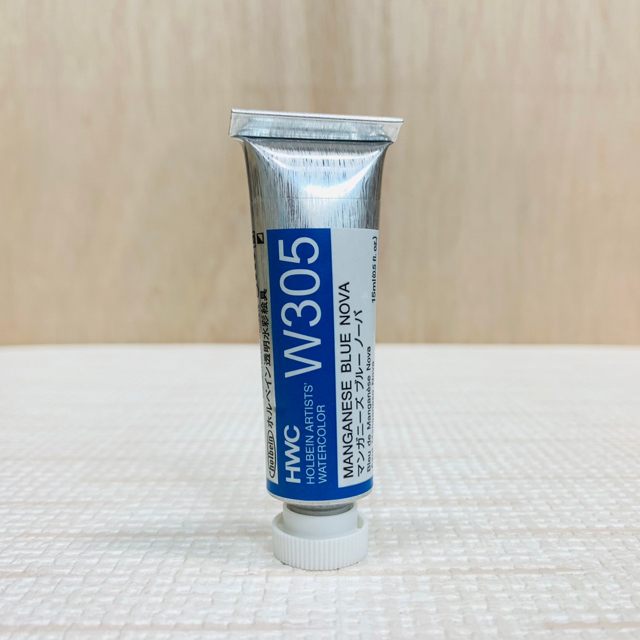 《好賓HWC專家級透明水彩繪具 W305(B級)》W305 Manganese Blue Nova