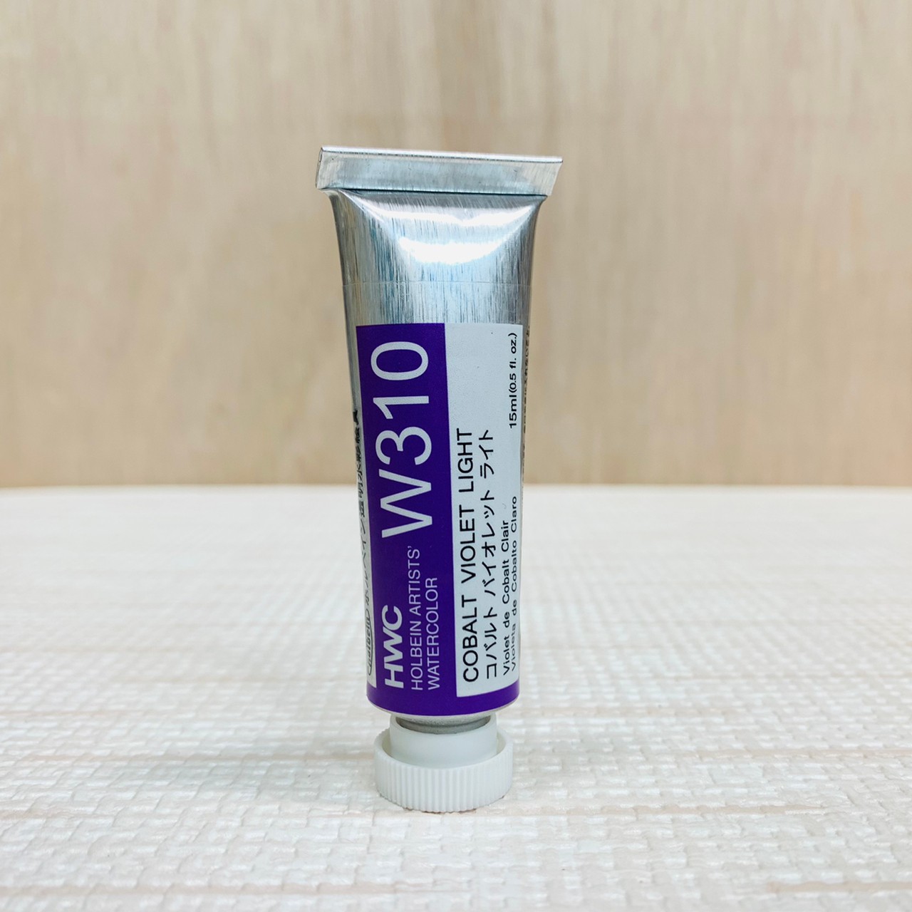 《好賓HWC專家級透明水彩繪具 W310(F級)》W310 Cobalt Violet Light