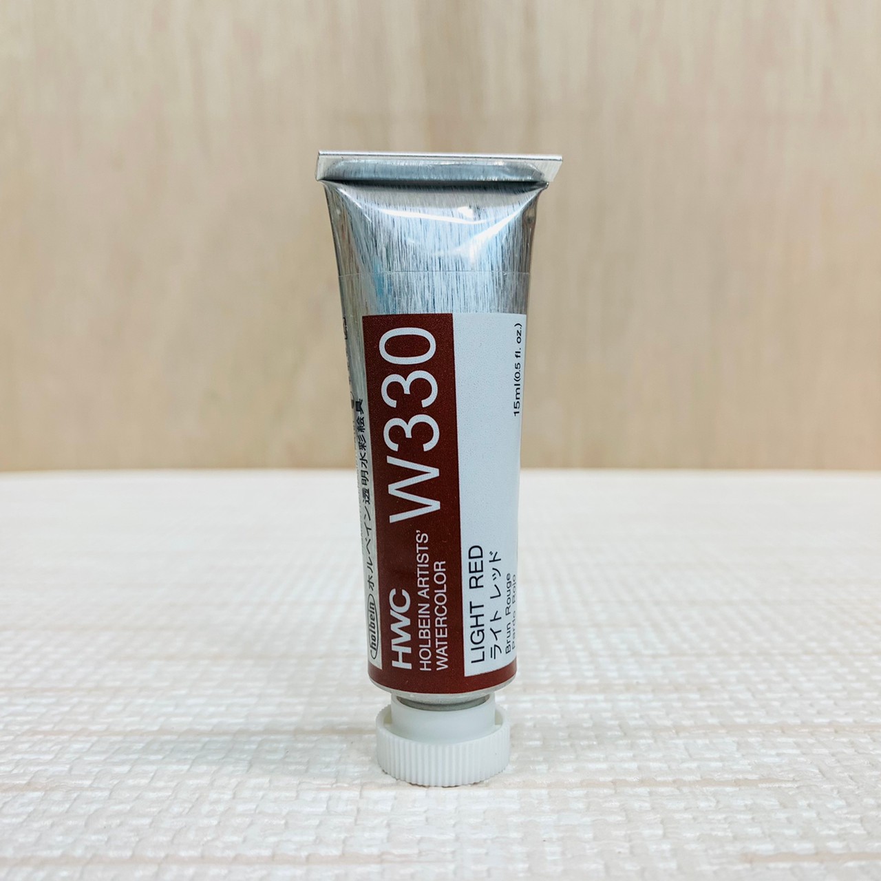 《好賓HWC專家級透明水彩繪具 W330(A級)》W330 Light Red