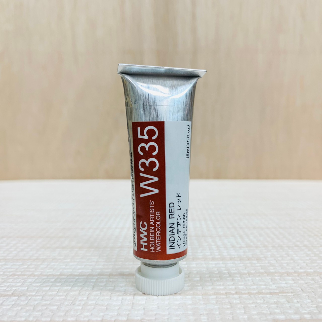 《好賓HWC專家級透明水彩繪具 W335(A級)》W335 Indian Red