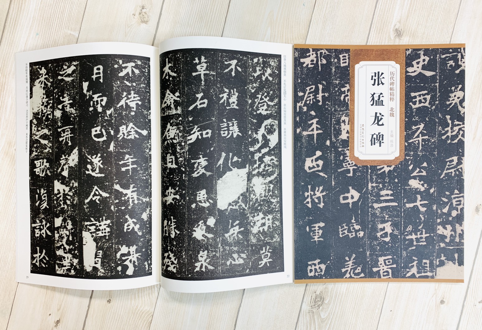 《北魏 張猛龍碑》歷代碑帖精粹 安徽美術出版社