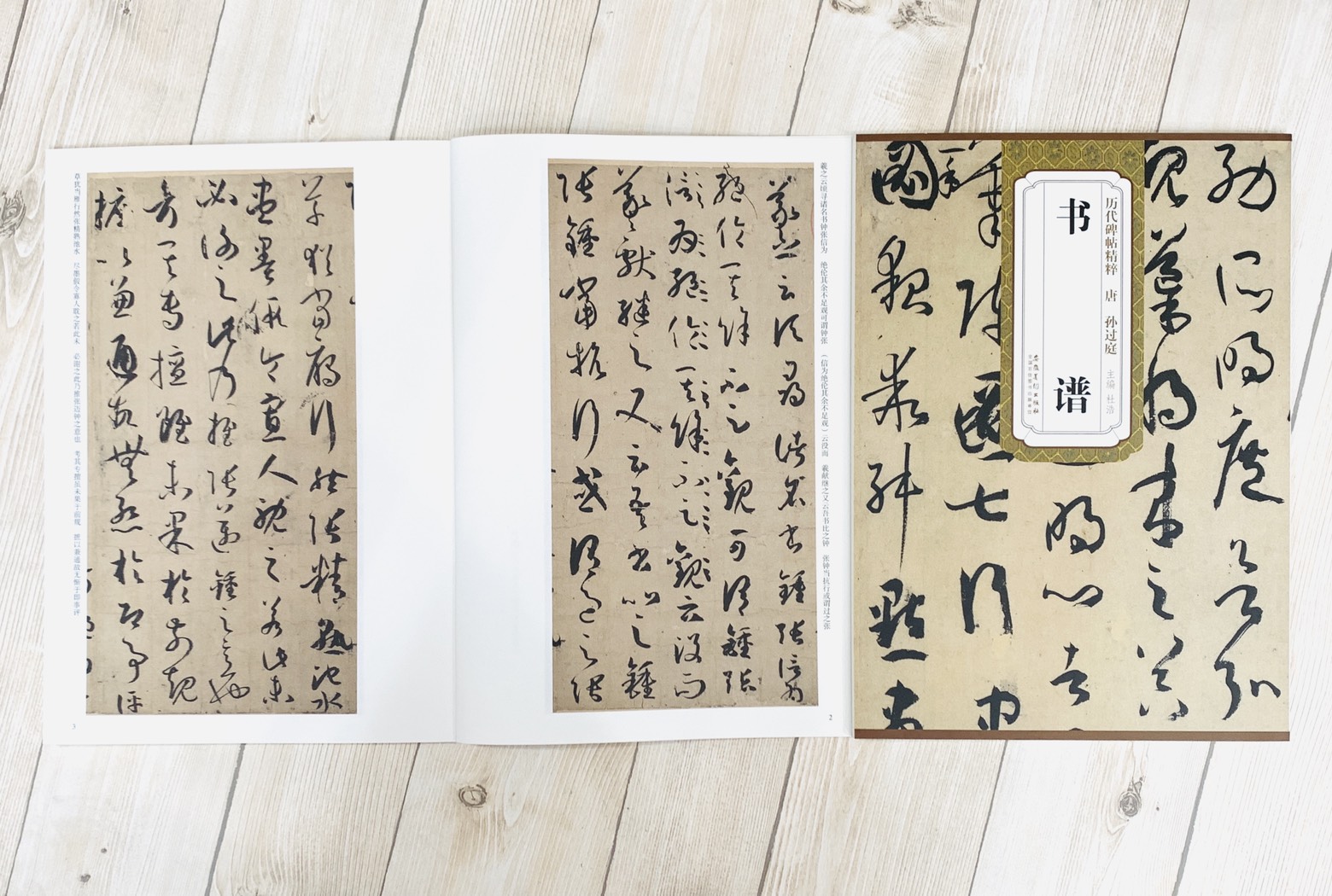 《唐 孫過庭 書譜》歷代碑帖精粹 安徽美術出版社