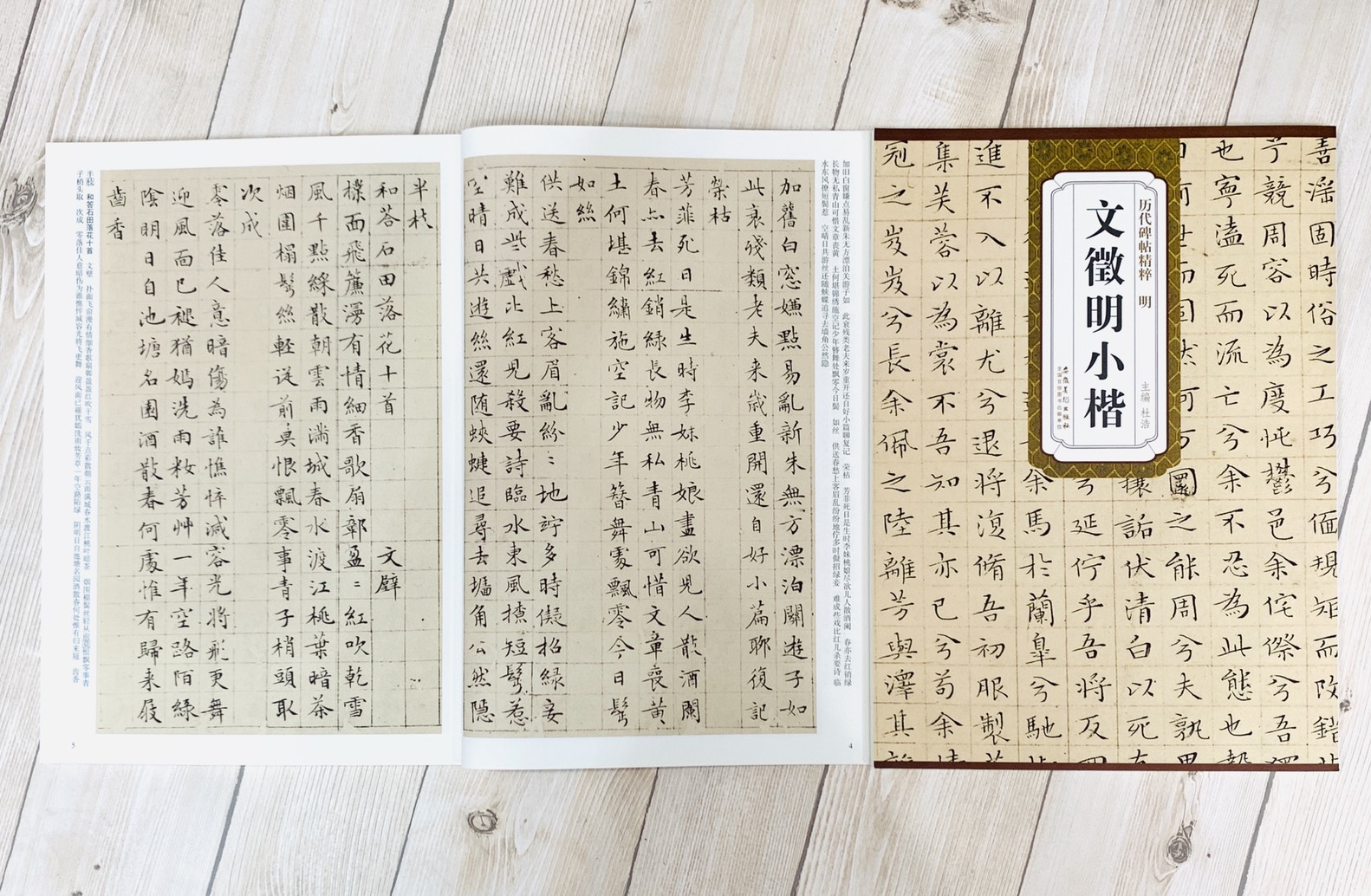 《明 文徵明小楷》歷代碑帖精粹 安徽美術出版社