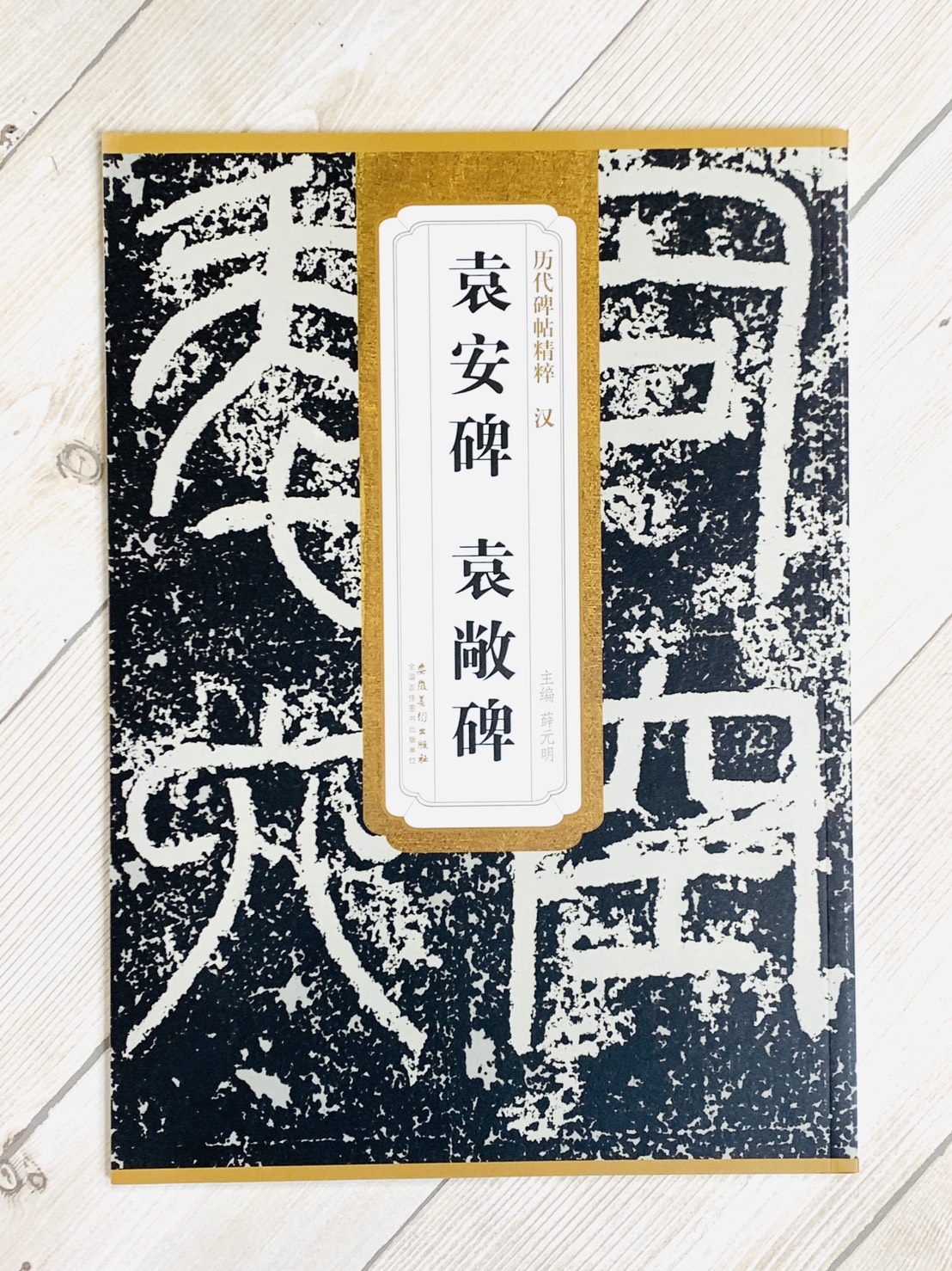 《漢 袁安碑 袁敝碑》歷代碑帖精粹 安徽美術出版社