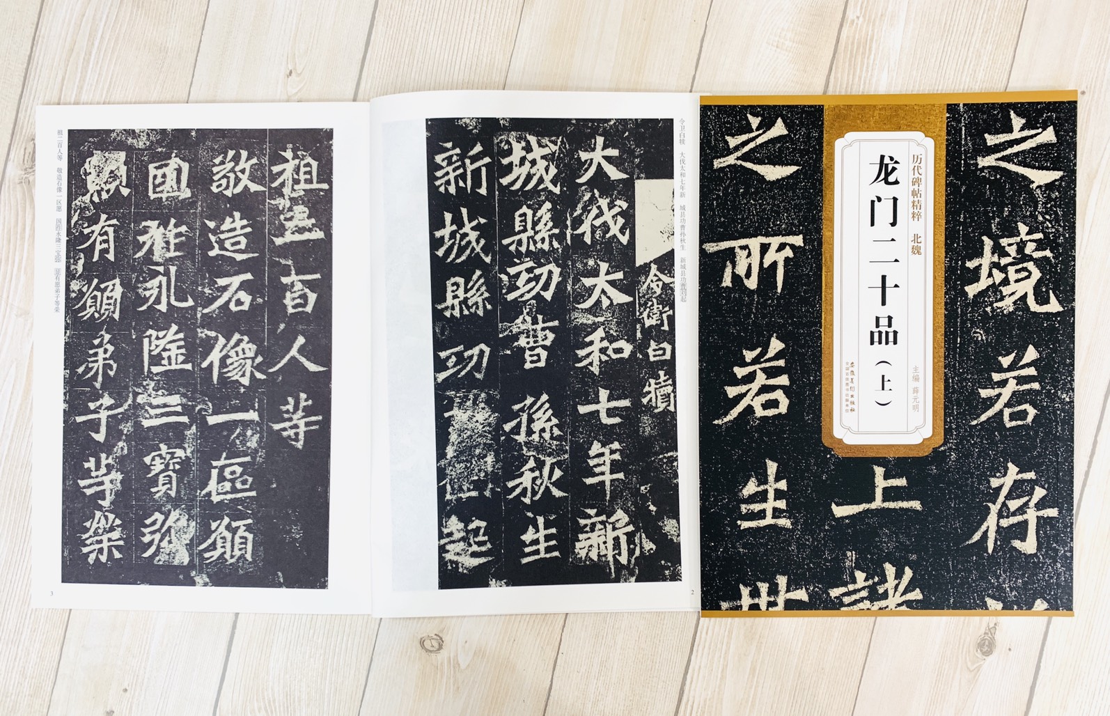 《北魏 龍門二十品.上》歷代碑帖精粹 安徽美術出版社