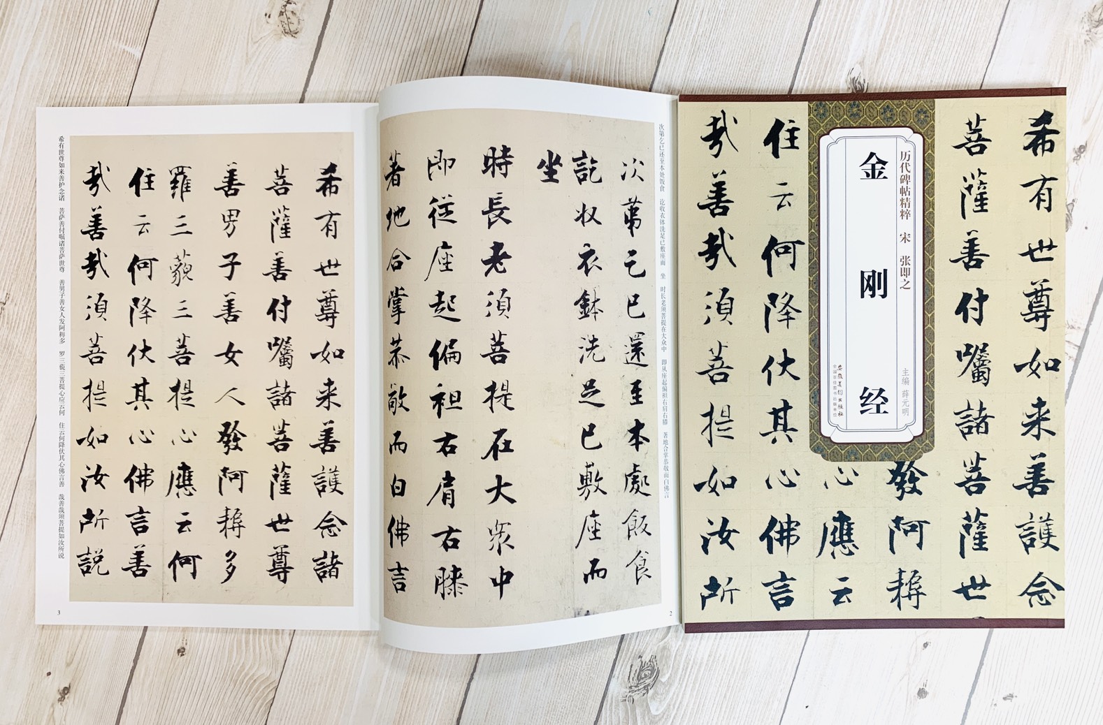 《宋 張即之 金剛經》歷代碑帖精粹 安徽美術出版社