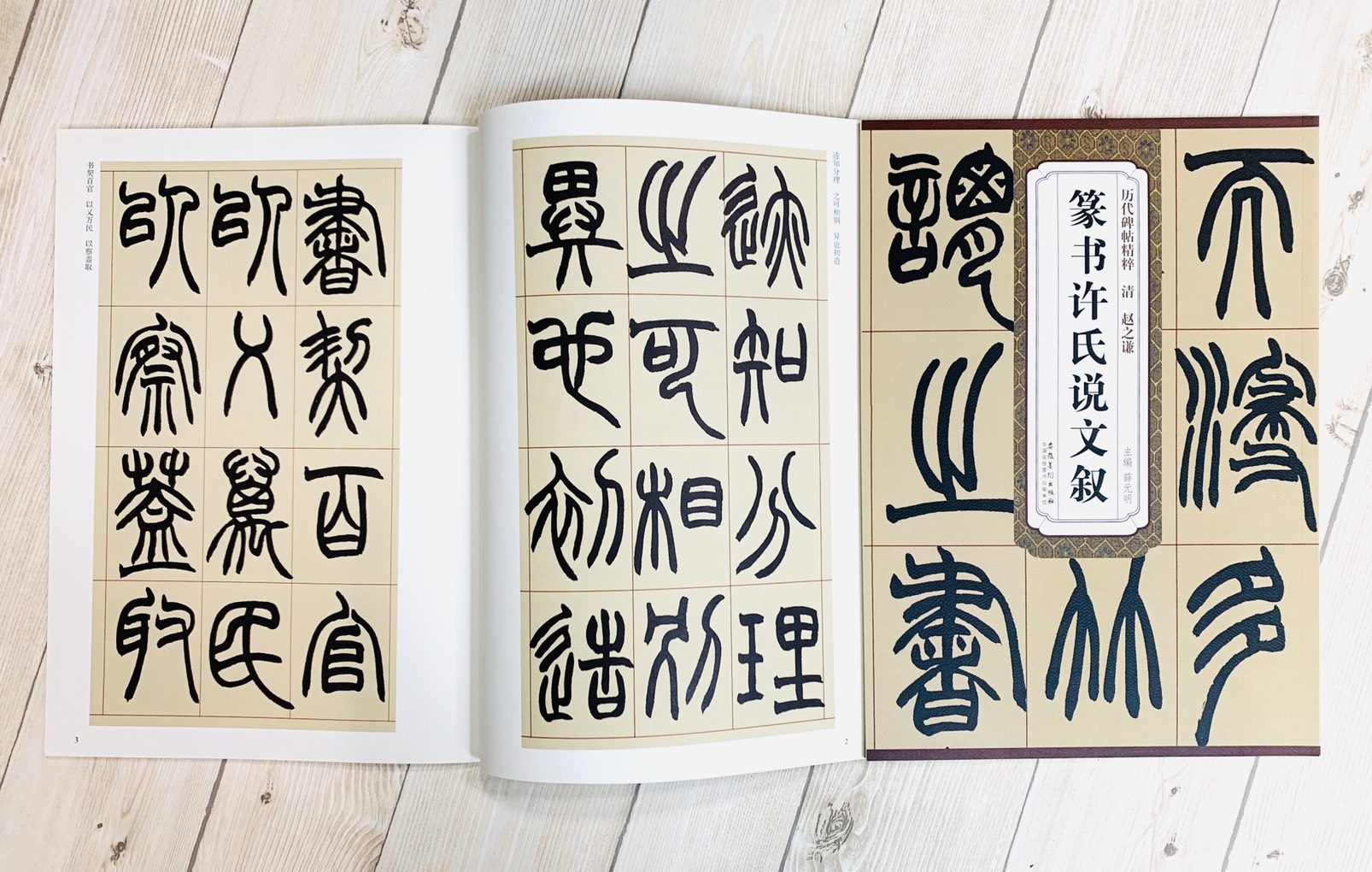 《清 趙之謙 篆書許氏說文敘》歷代碑帖精粹 安徽美術出版社