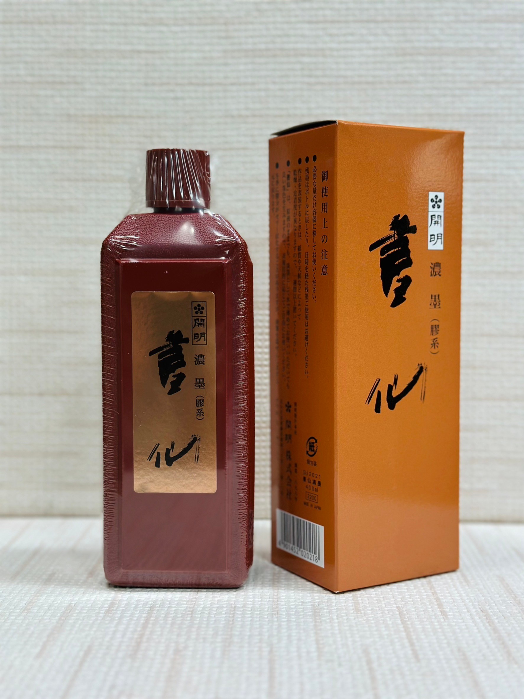《開明 書仙 濃墨(膠系) 400ml》 Kaimei