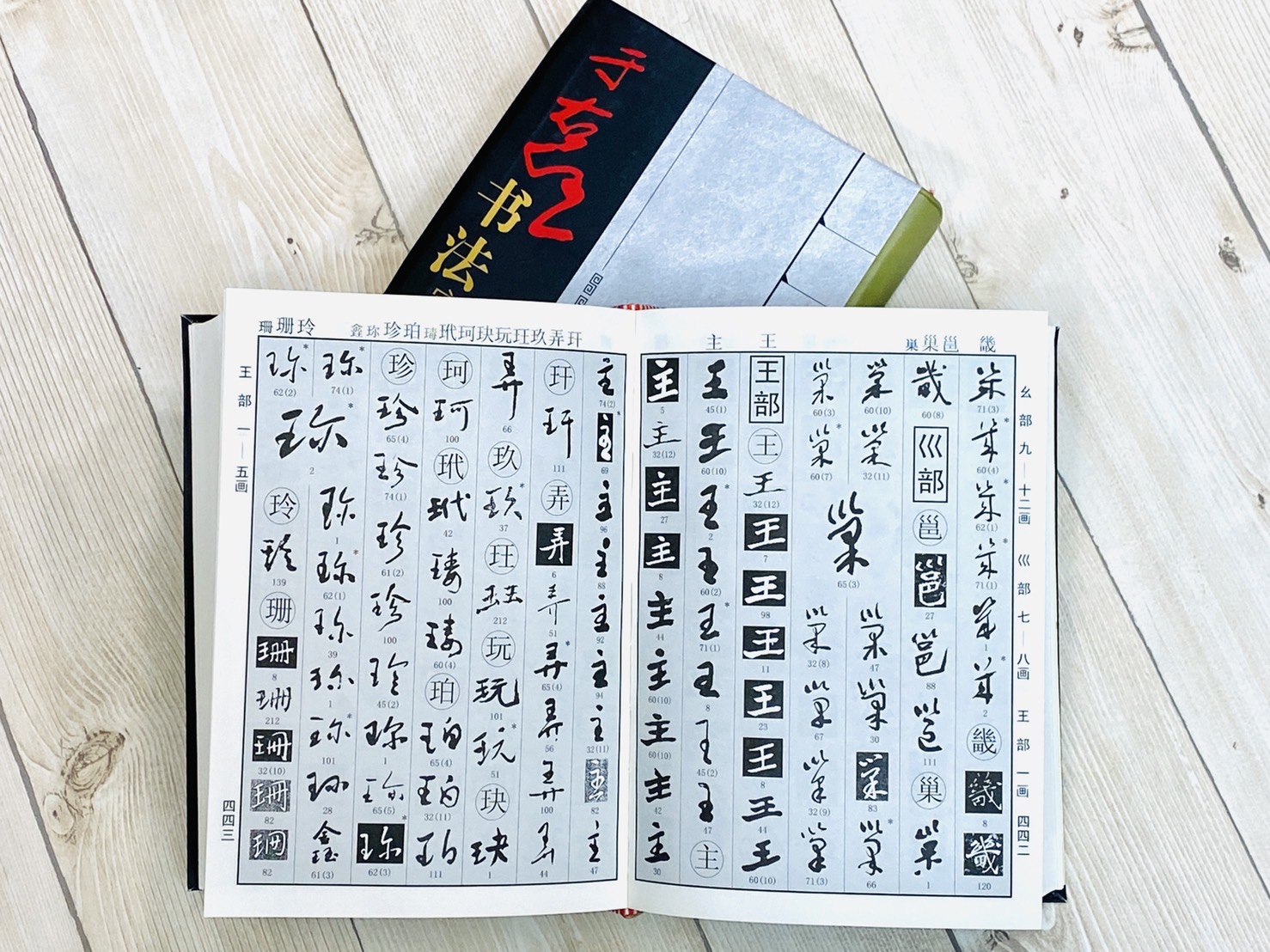 《于右任書法字典》第三版 夏銘智編 于右任 小字典 世界圖書出版 書法字典