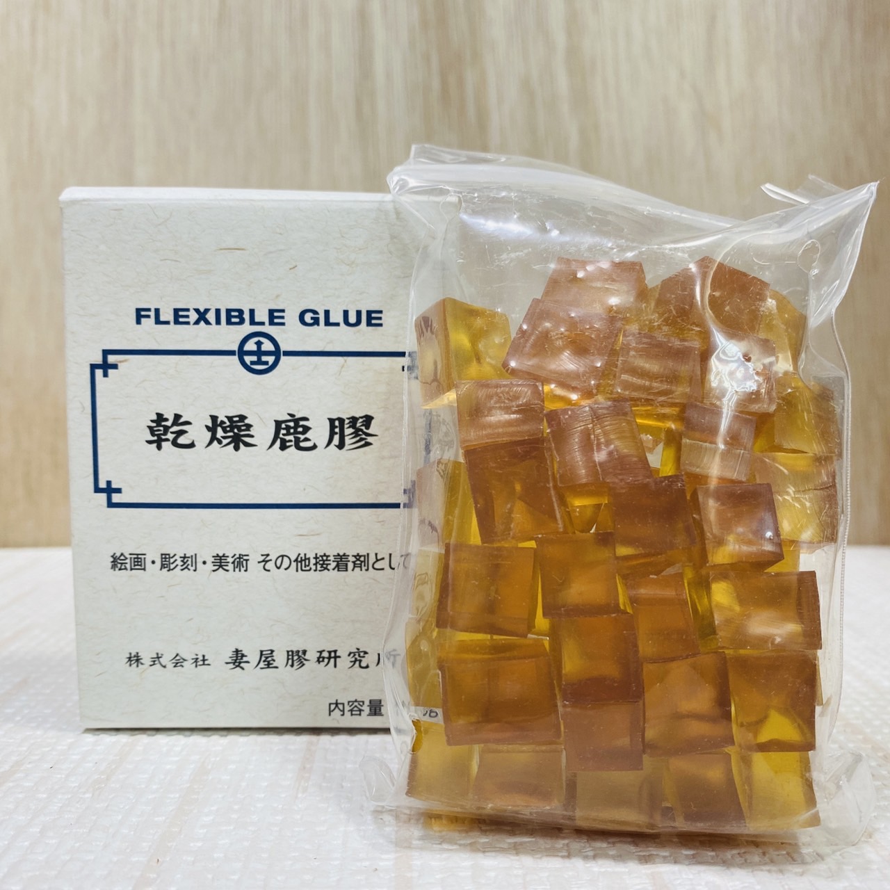 《鹿膠 [乾燥] 100g》 鳳凰 接著劑 妻屋膠研究所