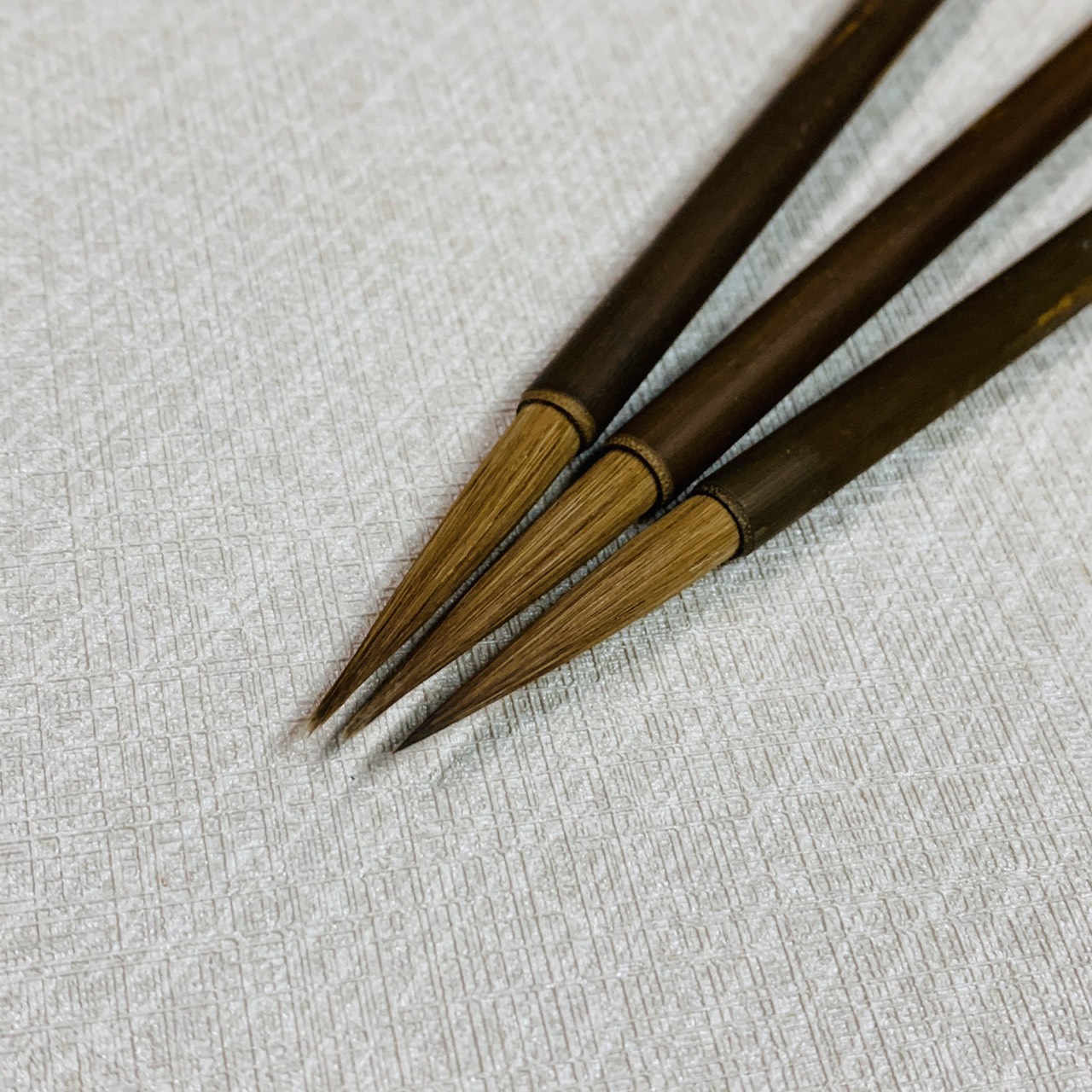《蒔繪》狼毫 富彈性，適合書寫小楷、心經