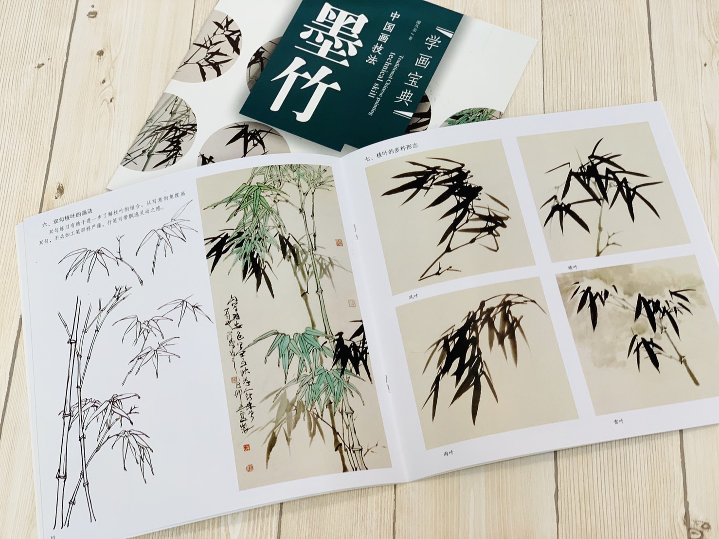 《學畫寶典 墨竹 》中國畫技法 福建美術出版社 寫意 國畫 