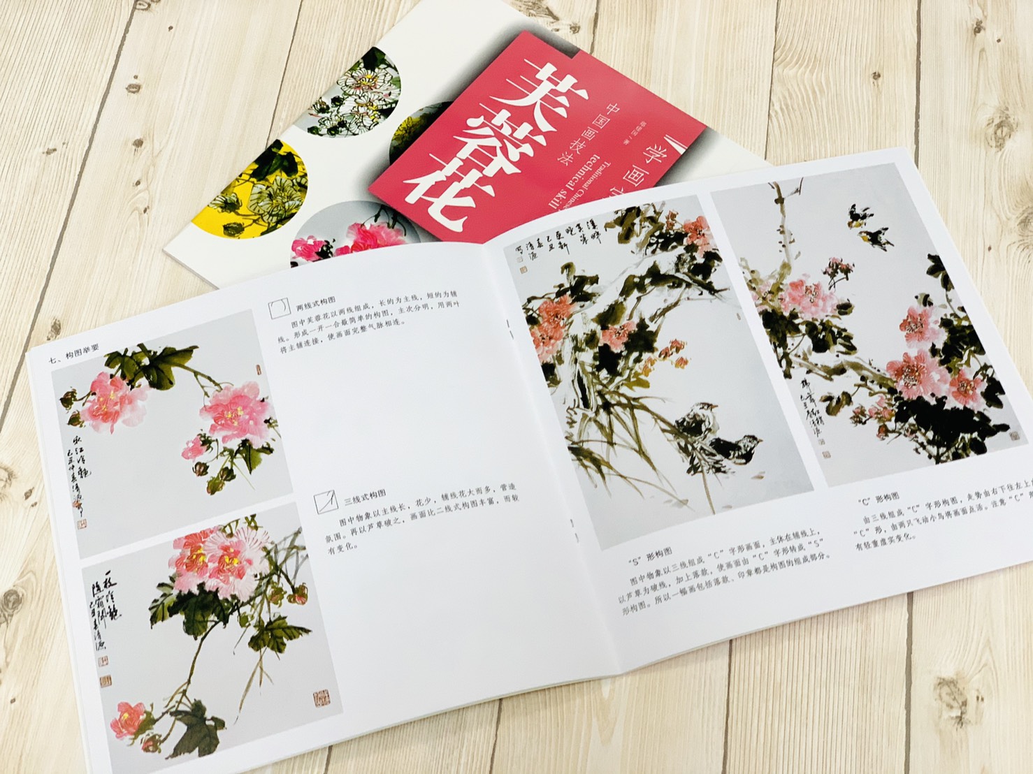 《學畫寶典 芙蓉花 》中國畫技法 福建美術出版社 寫意 國畫 