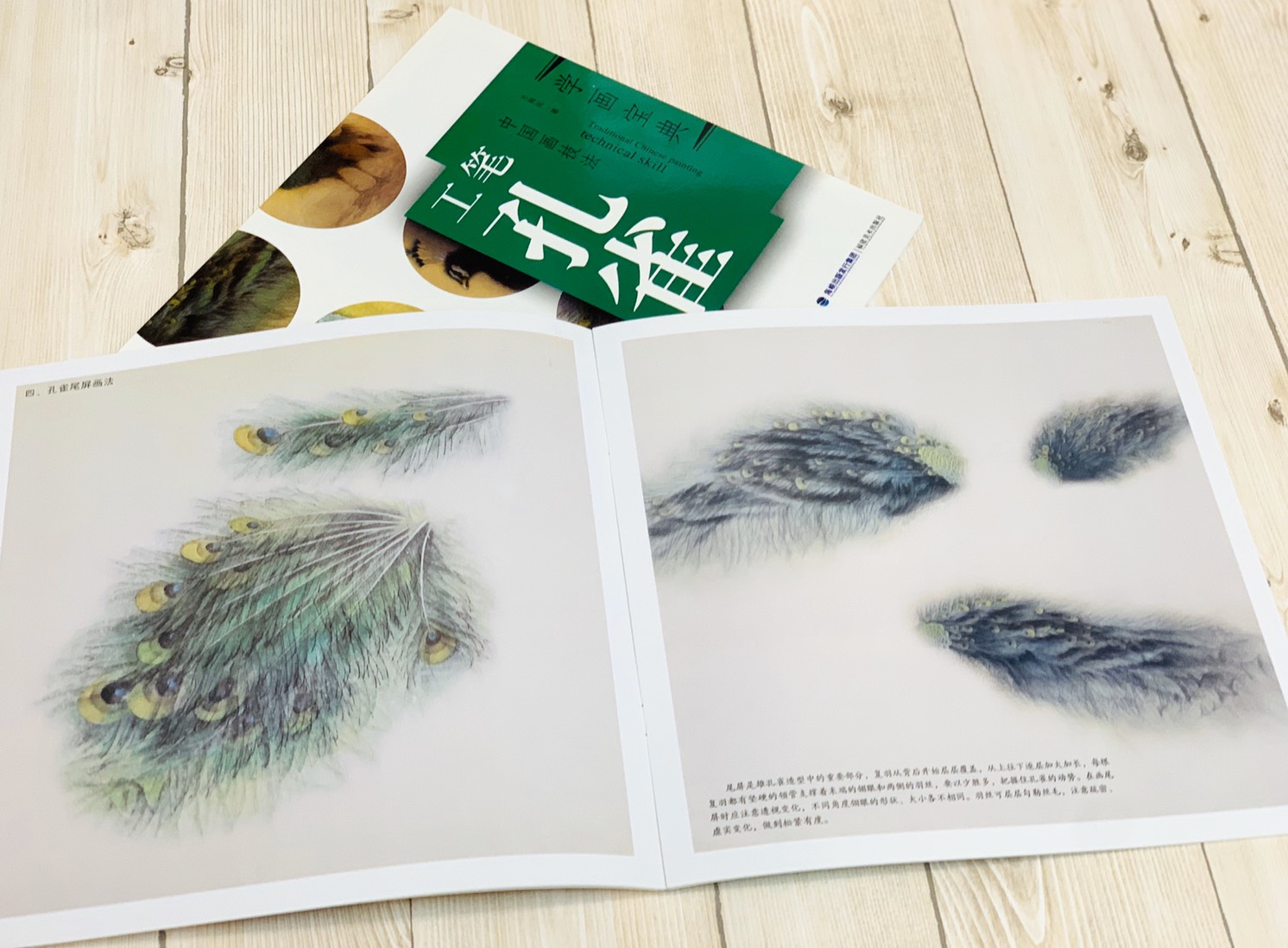 《學畫寶典 工筆孔雀》中國畫技法 福建美術出版社 工筆 國畫 