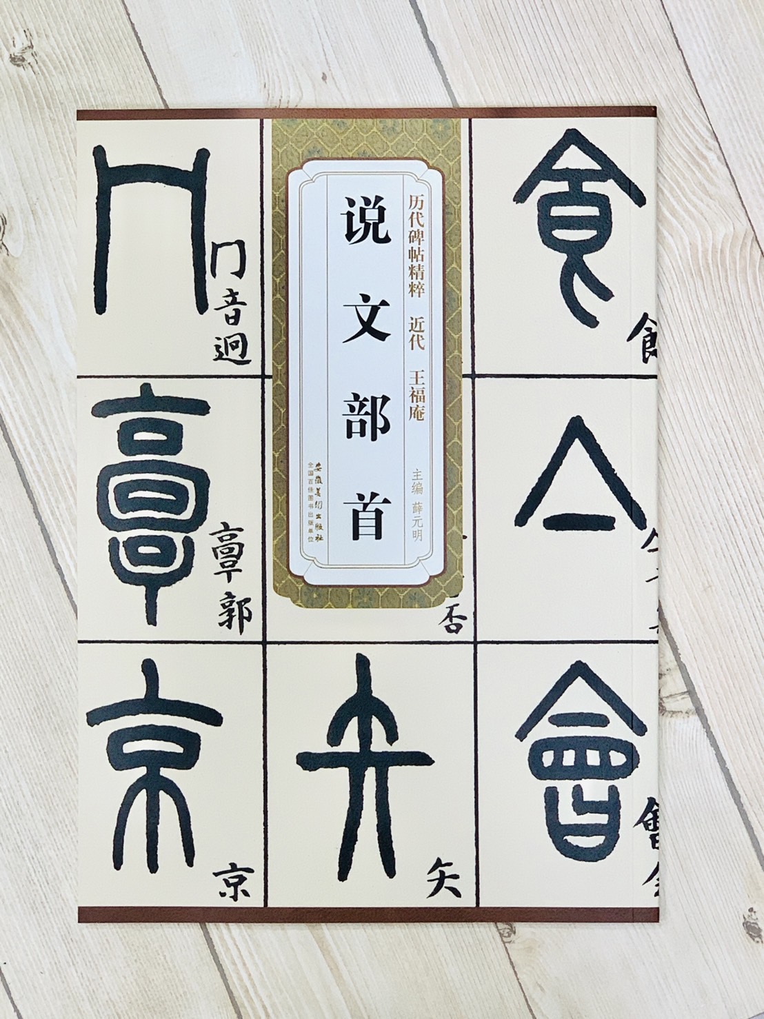 《近代 王福庵 說文部首》 歷代碑帖精粹 安徽美術出版社